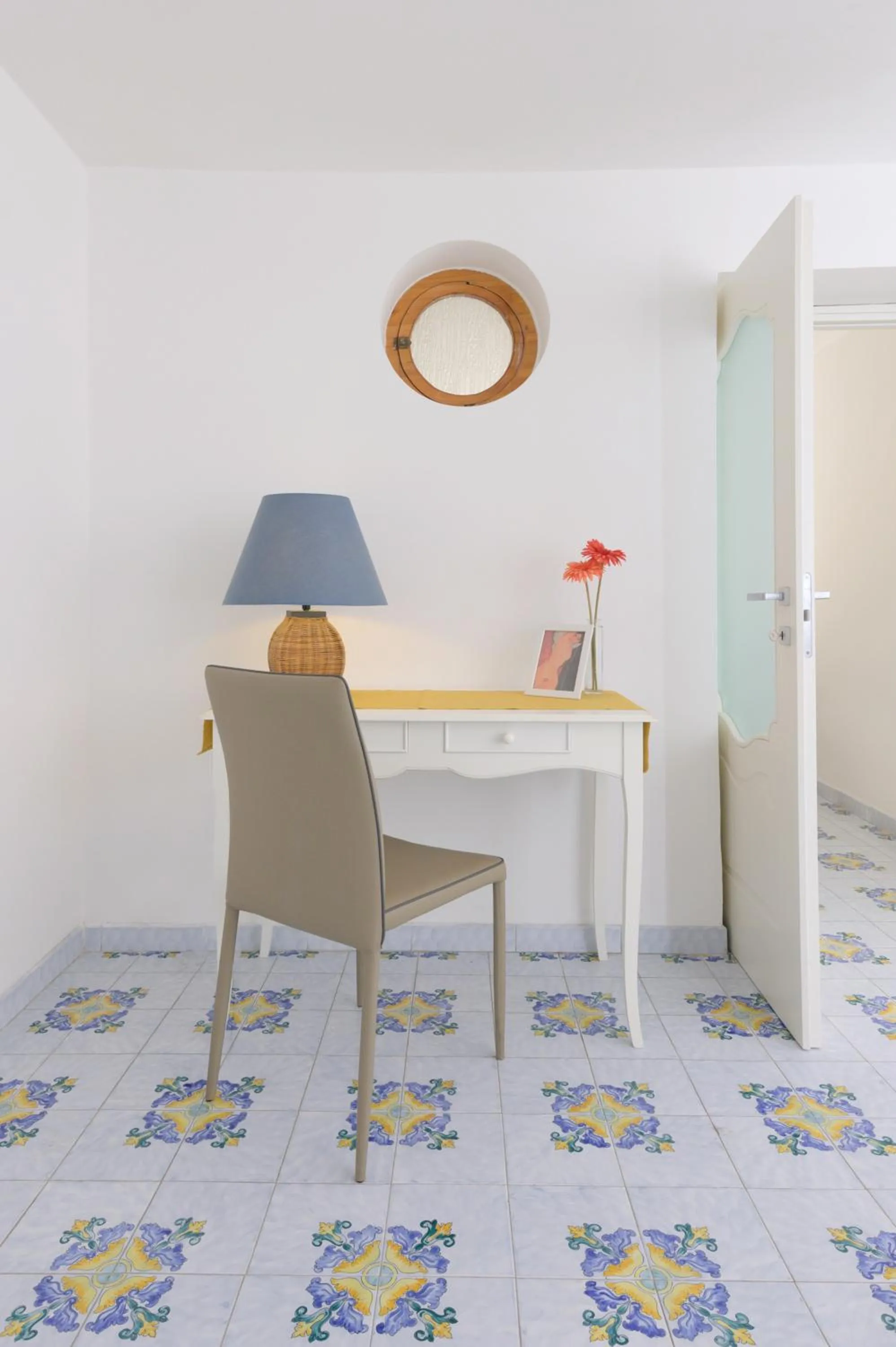 Seating area in B&B Mediterraneo