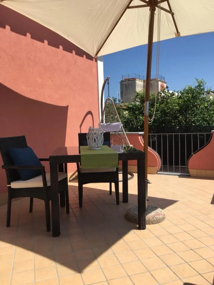 Balcony/Terrace in B&B Mediterraneo