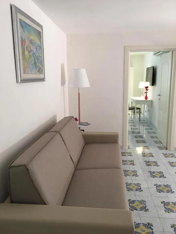 Living room in B&B Mediterraneo