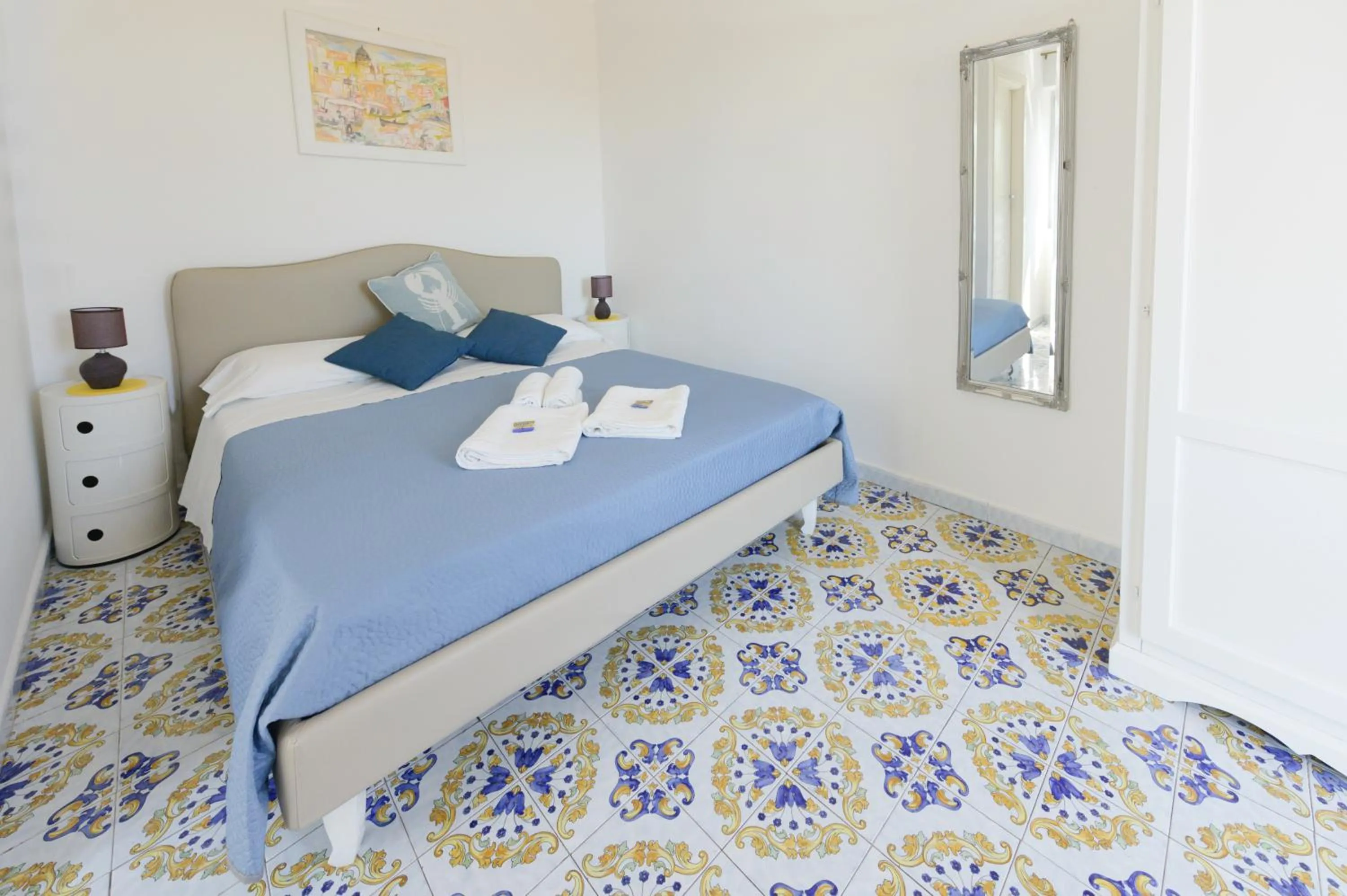 Bedroom, Bed in B&B Mediterraneo