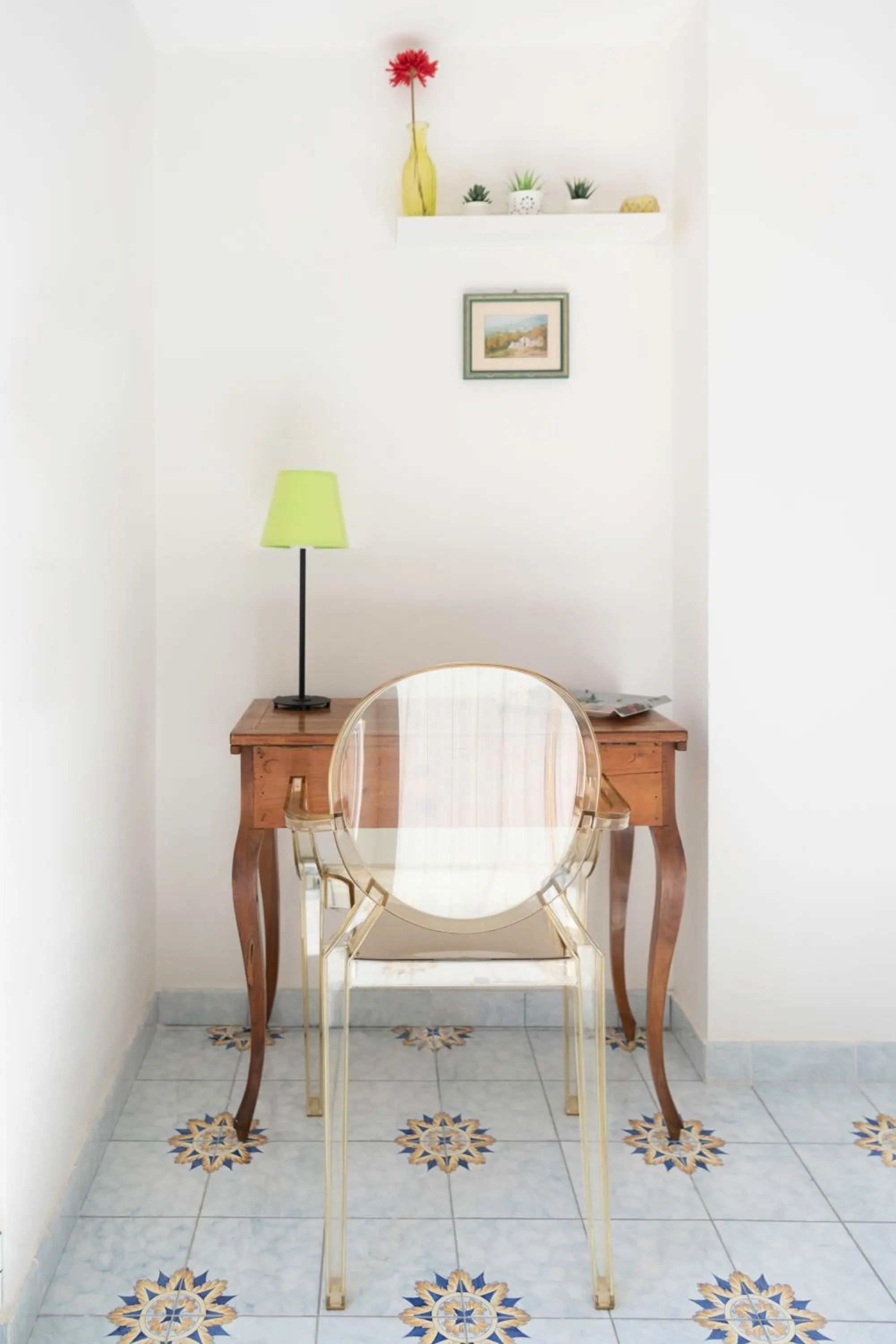 Seating area in B&B Mediterraneo