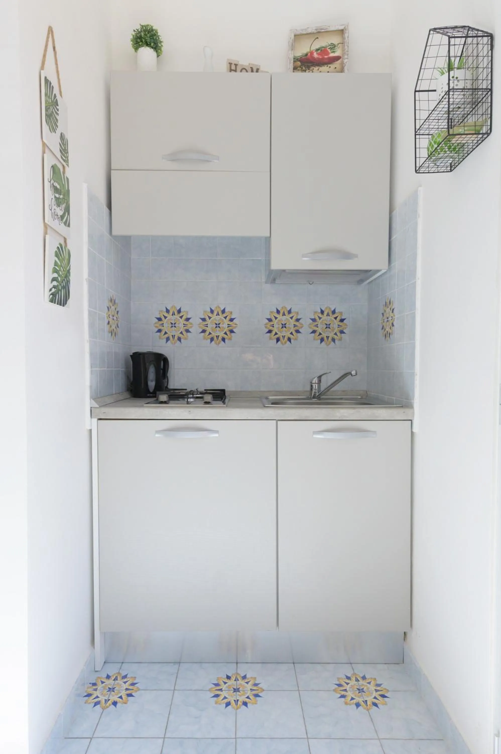 Kitchen or kitchenette in B&B Mediterraneo