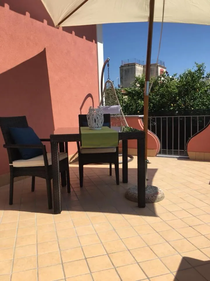 Balcony/Terrace in B&B Mediterraneo