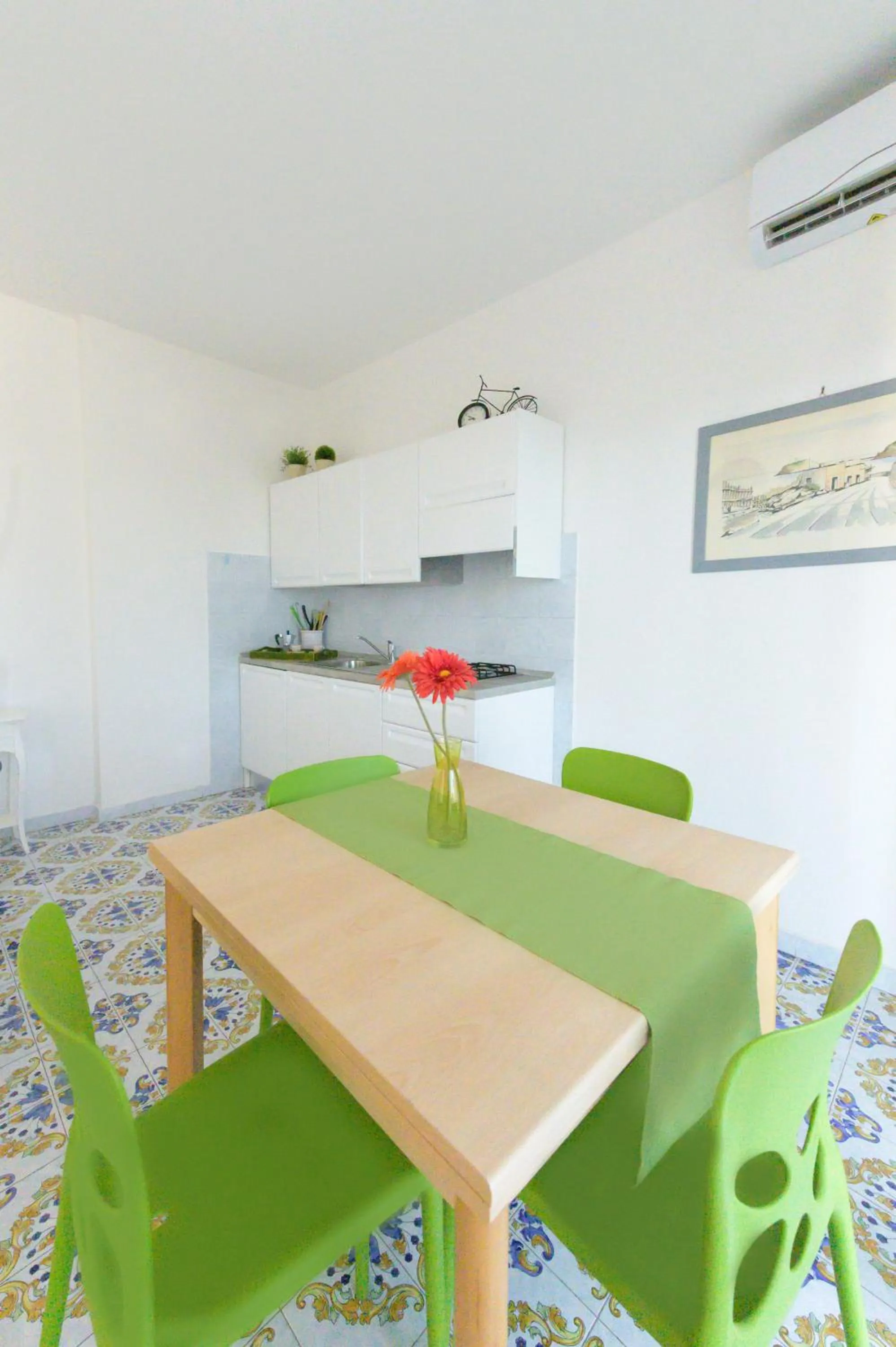 Dining area in B&B Mediterraneo