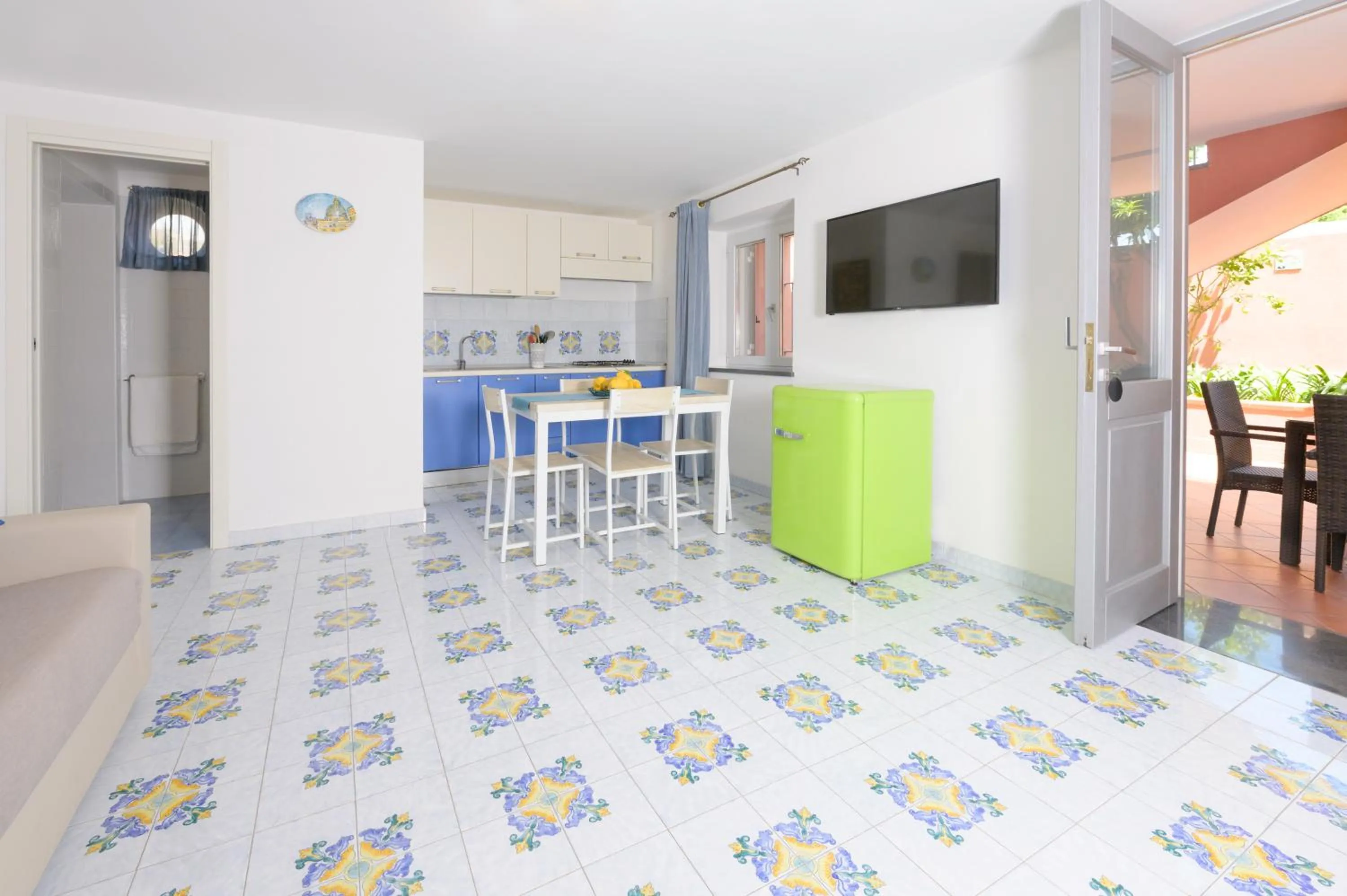 Living room in B&B Mediterraneo