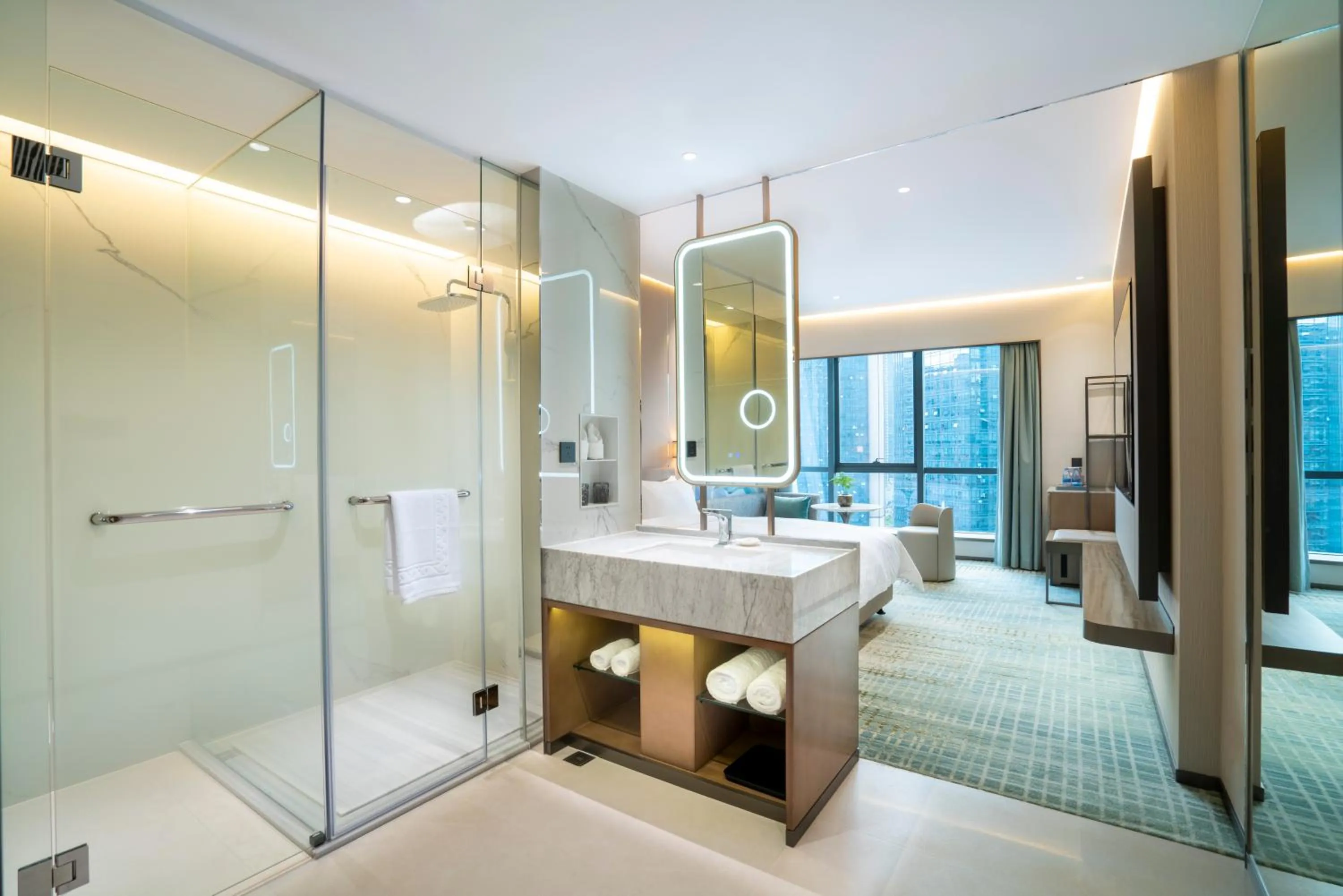 Photo of the whole room in Victoria Hotel Guangzhou Zhujiang New Town