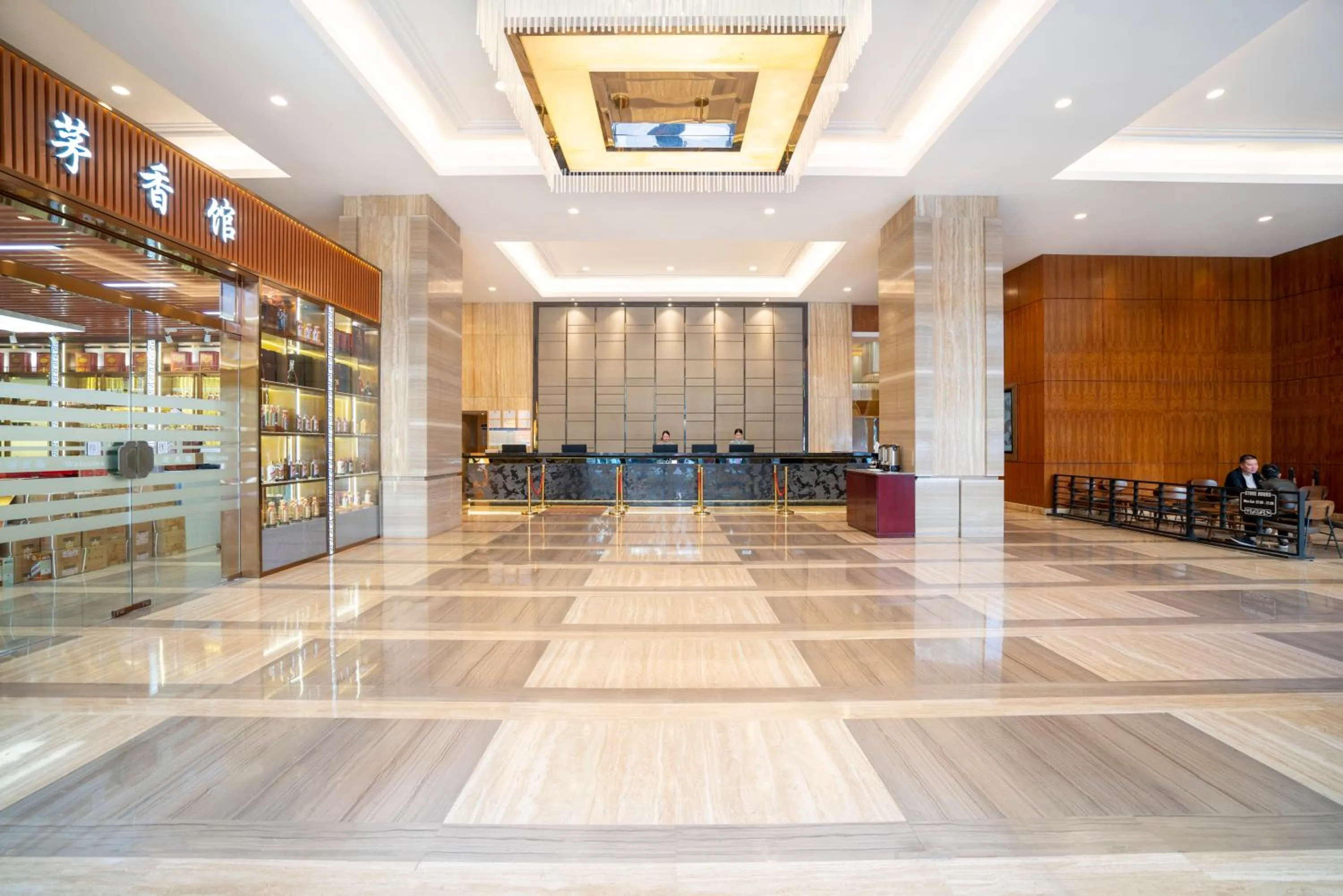 Lobby or reception in Victoria Hotel Guangzhou Zhujiang New Town