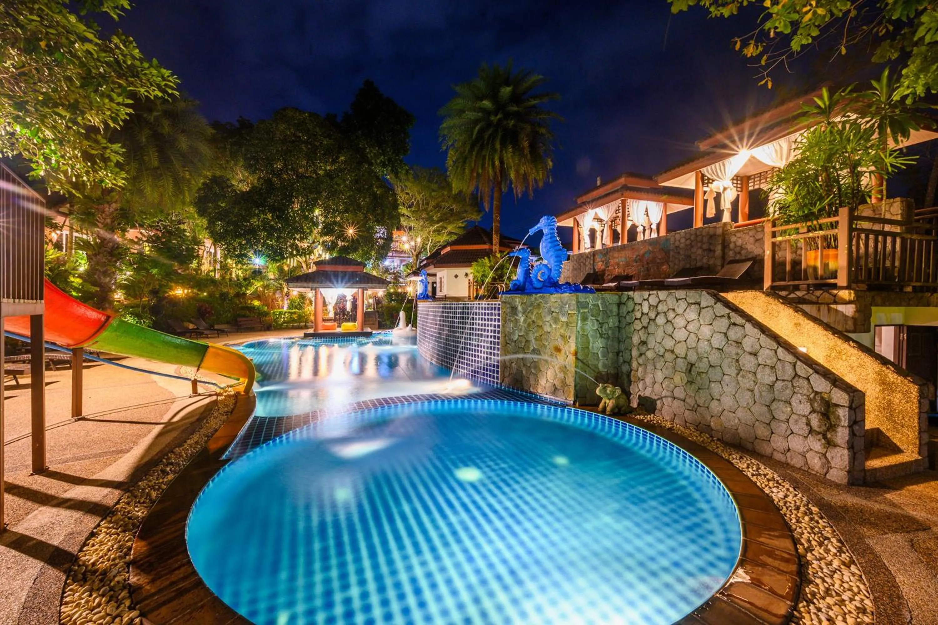 Swimming pool in Thai Modern Resort & Spa "Newly Renovated"