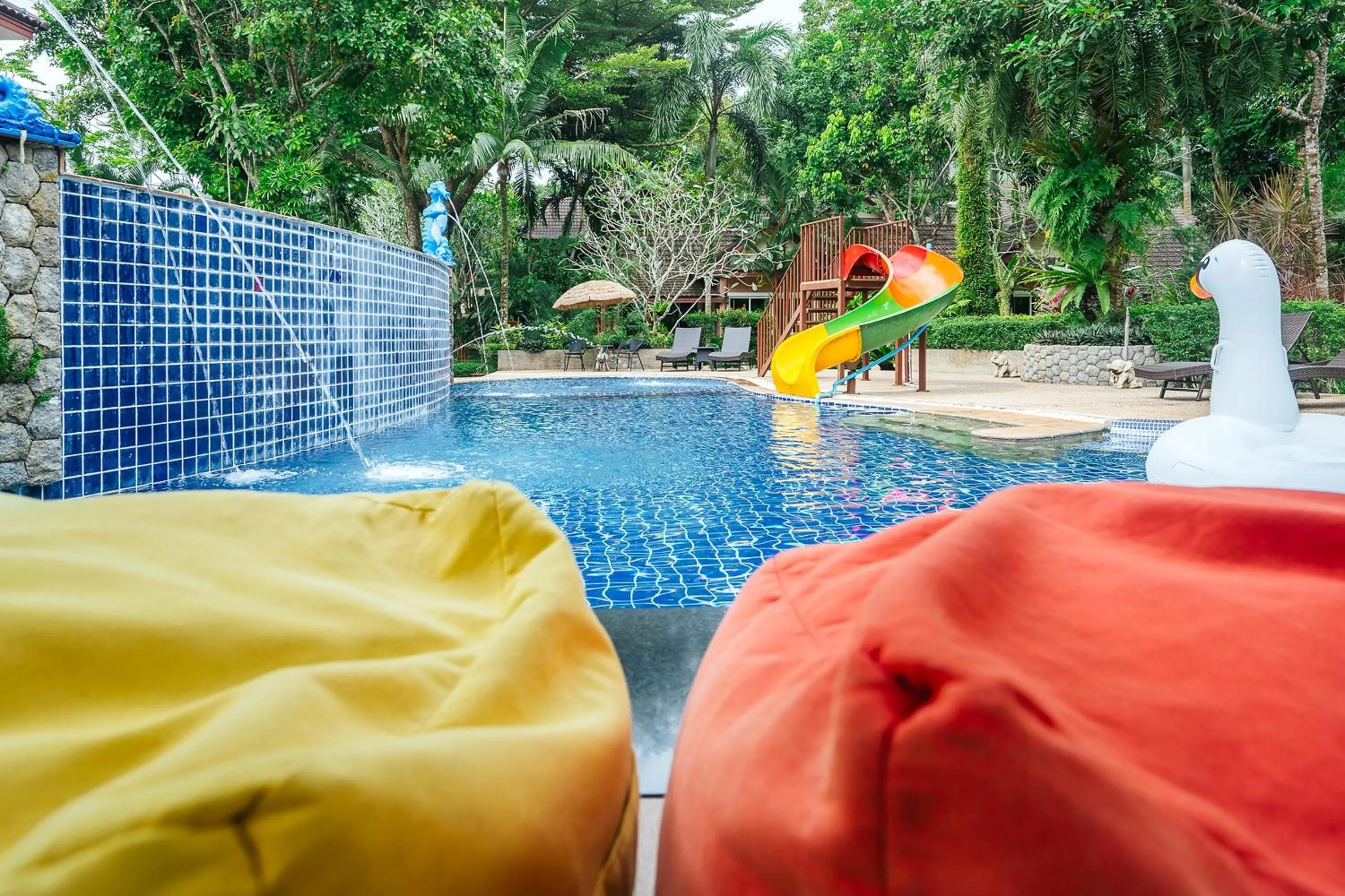 Swimming pool in Thai Modern Resort & Spa "Newly Renovated"