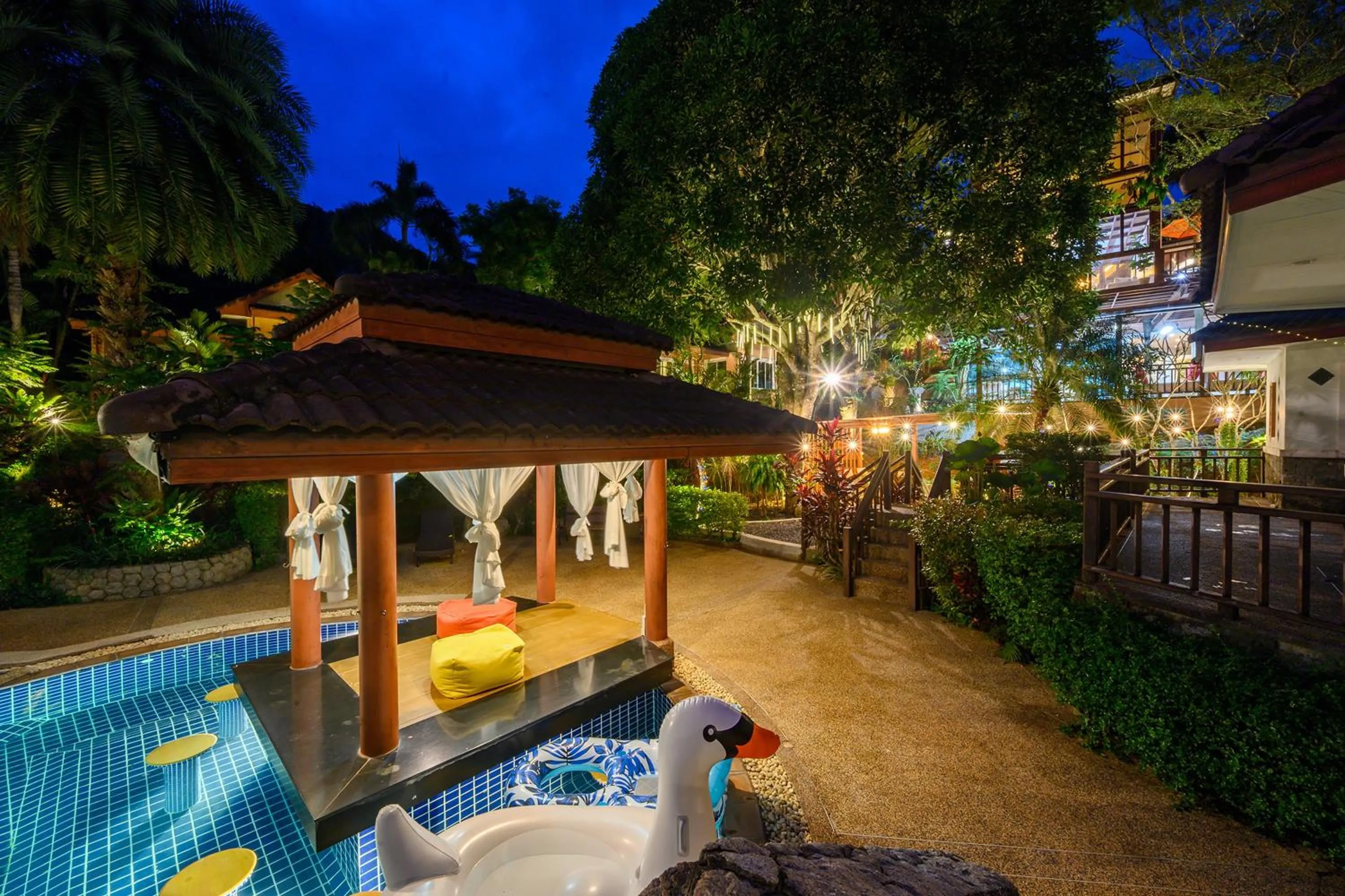 Swimming pool in Thai Modern Resort & Spa "Newly Renovated"