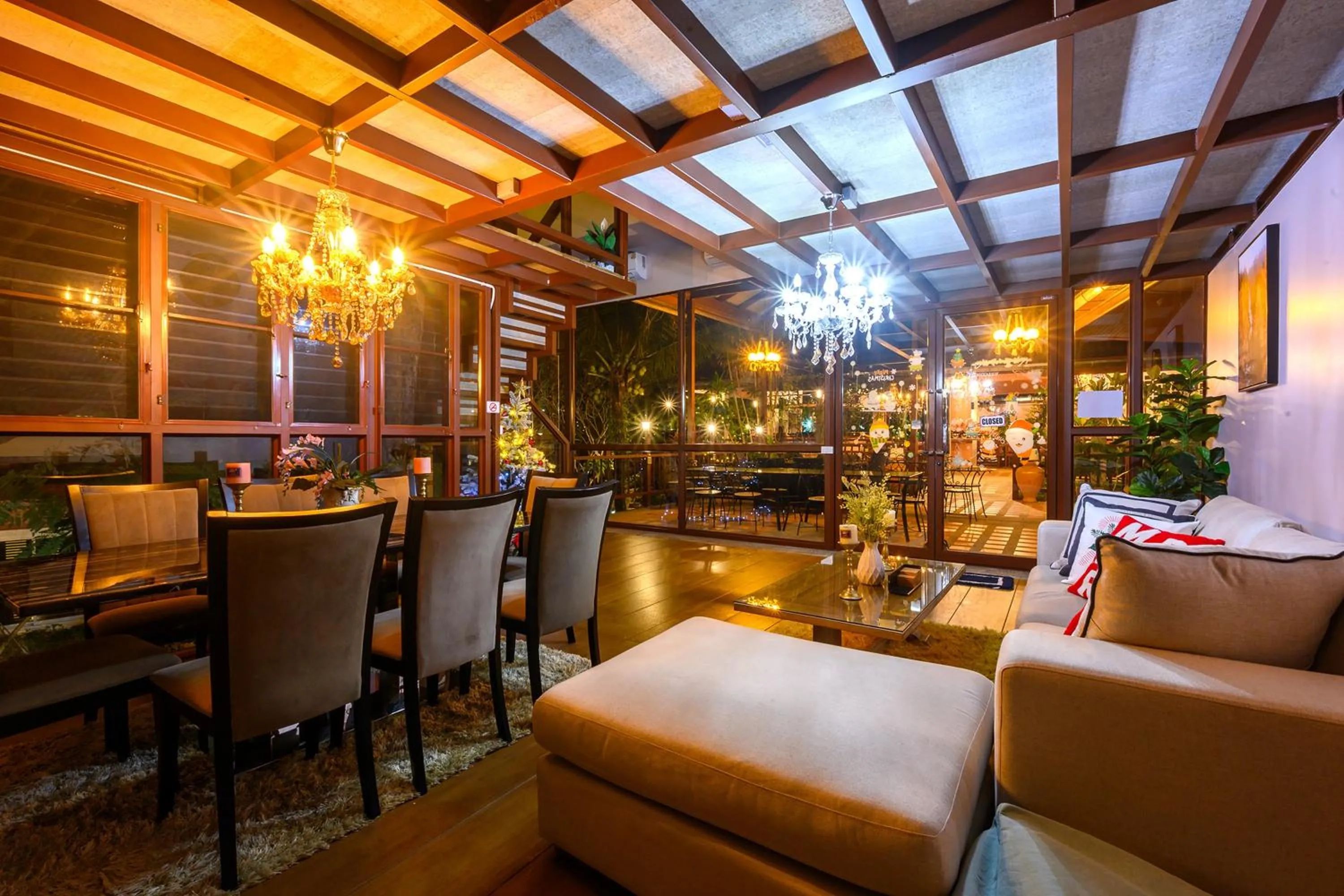 Seating area in Thai Modern Resort & Spa "Newly Renovated"