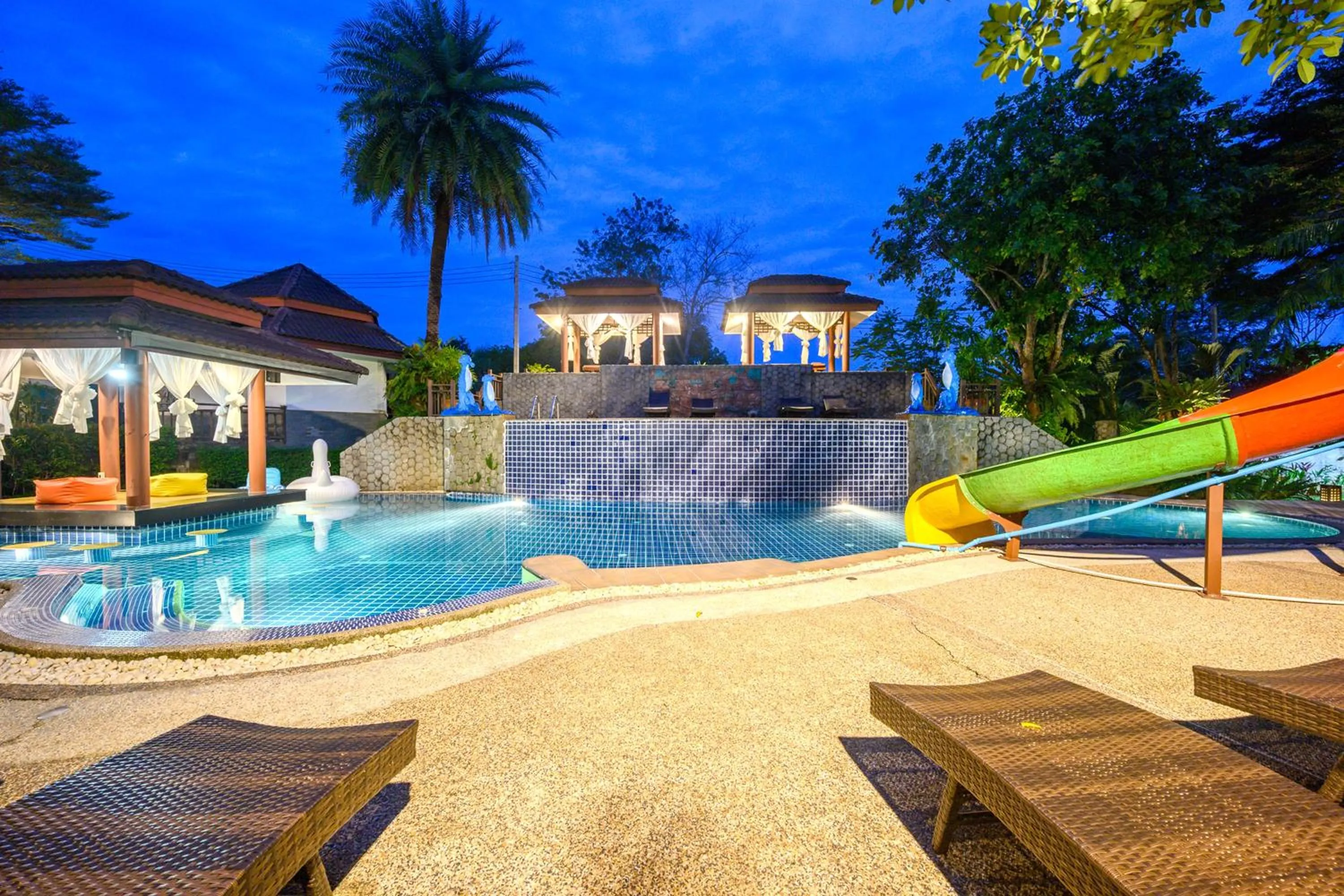 Swimming pool in Thai Modern Resort & Spa "Newly Renovated"