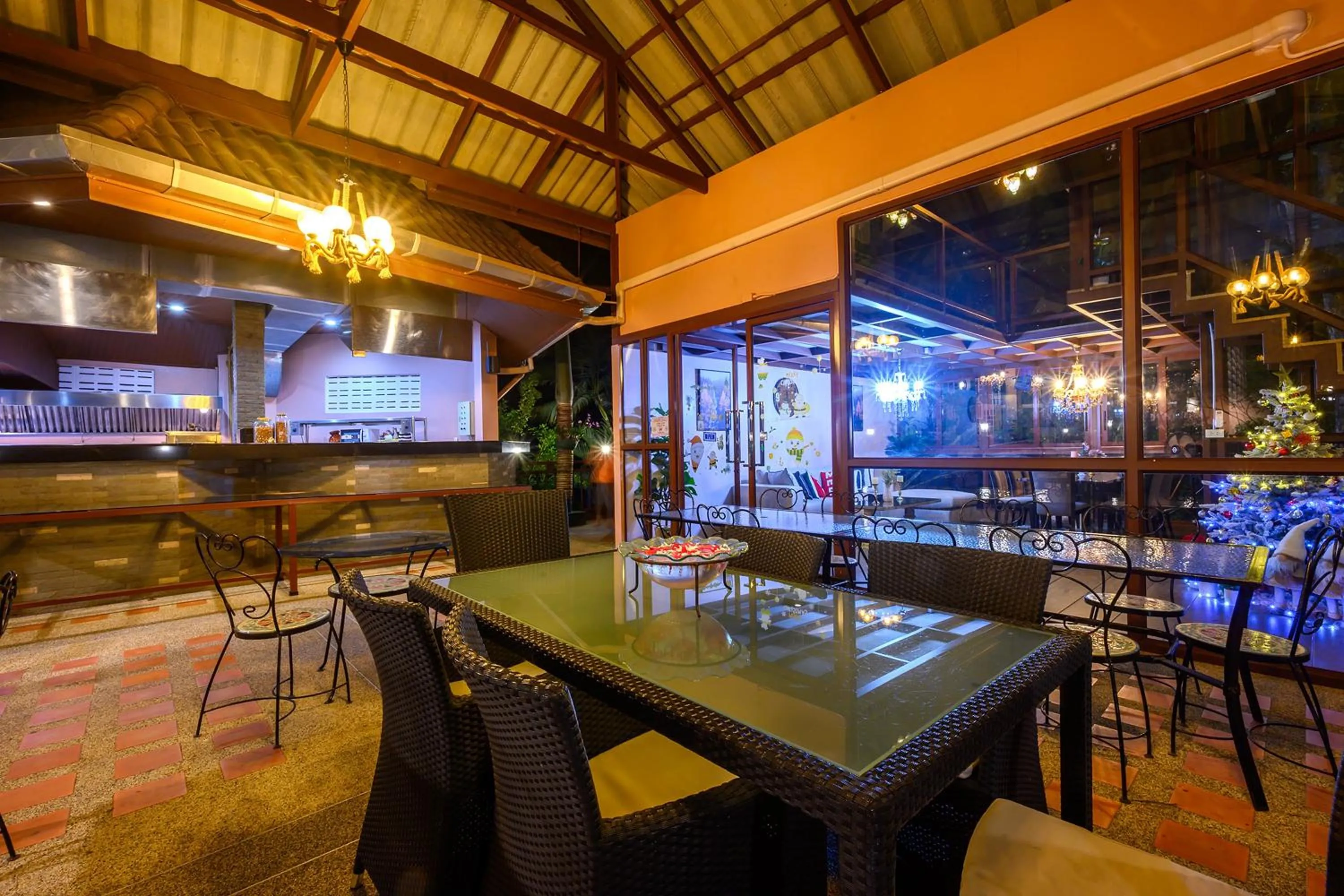 Seating area in Thai Modern Resort & Spa "Newly Renovated"