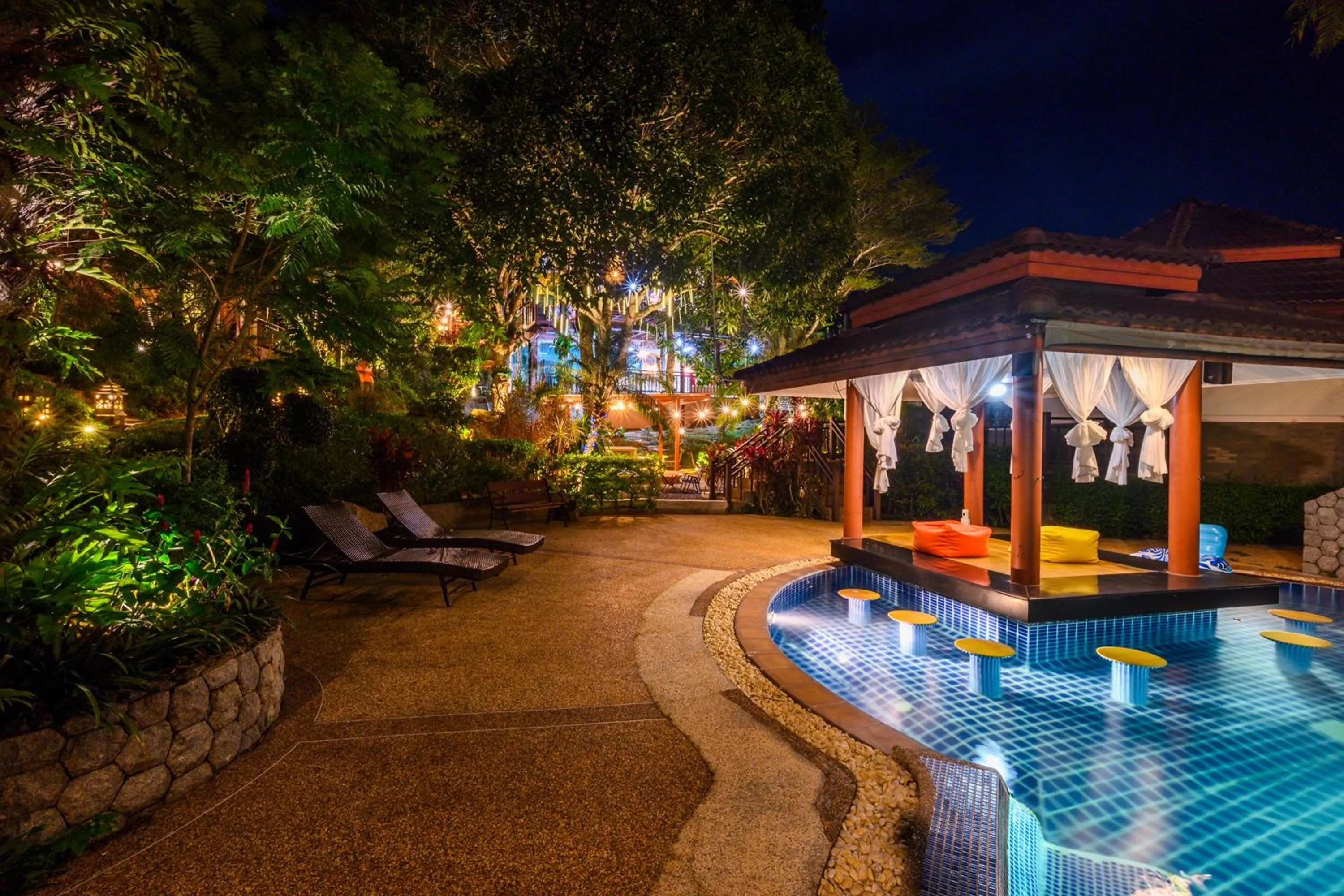 Swimming pool in Thai Modern Resort & Spa "Newly Renovated"