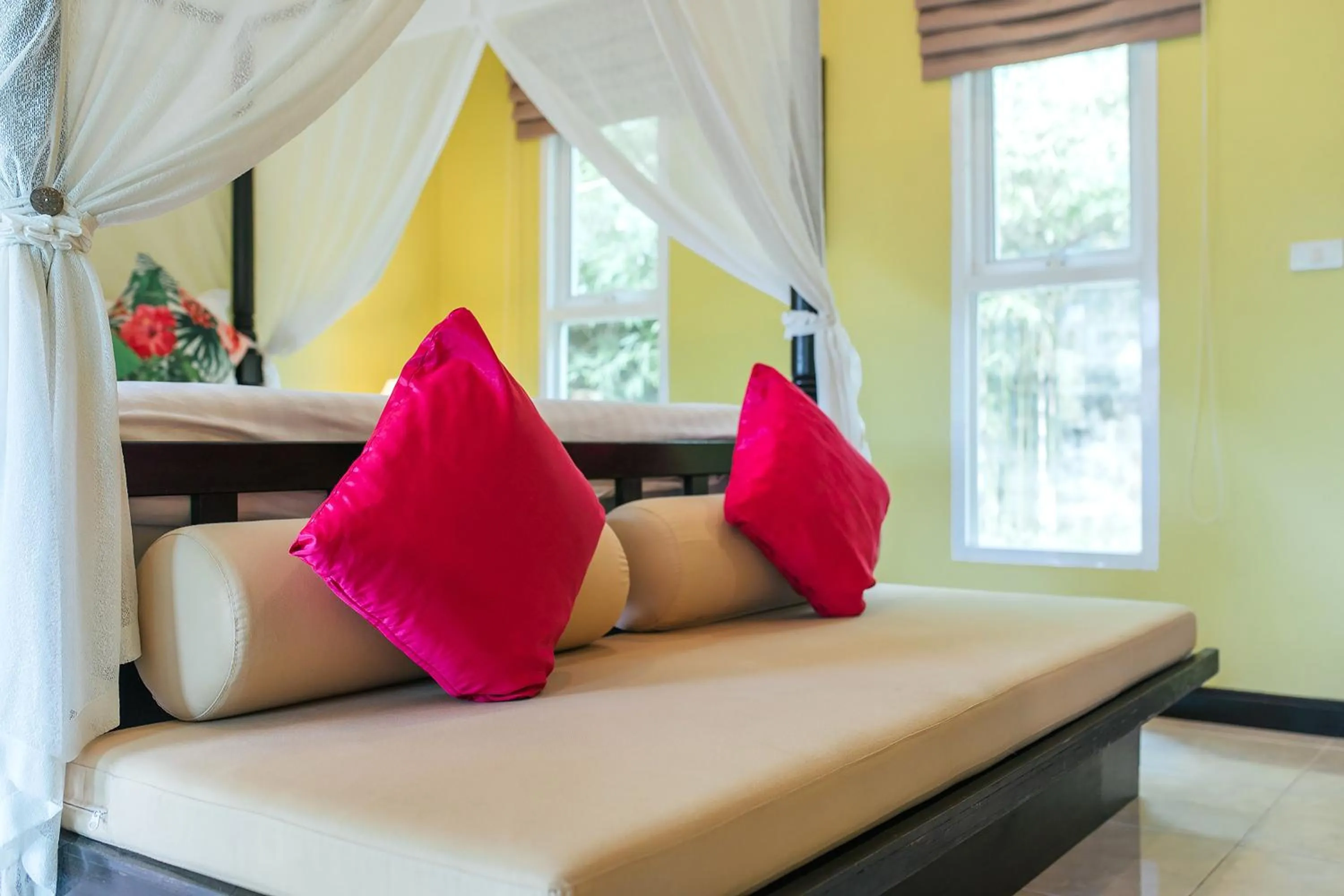 Bed in Thai Modern Resort & Spa "Newly Renovated"