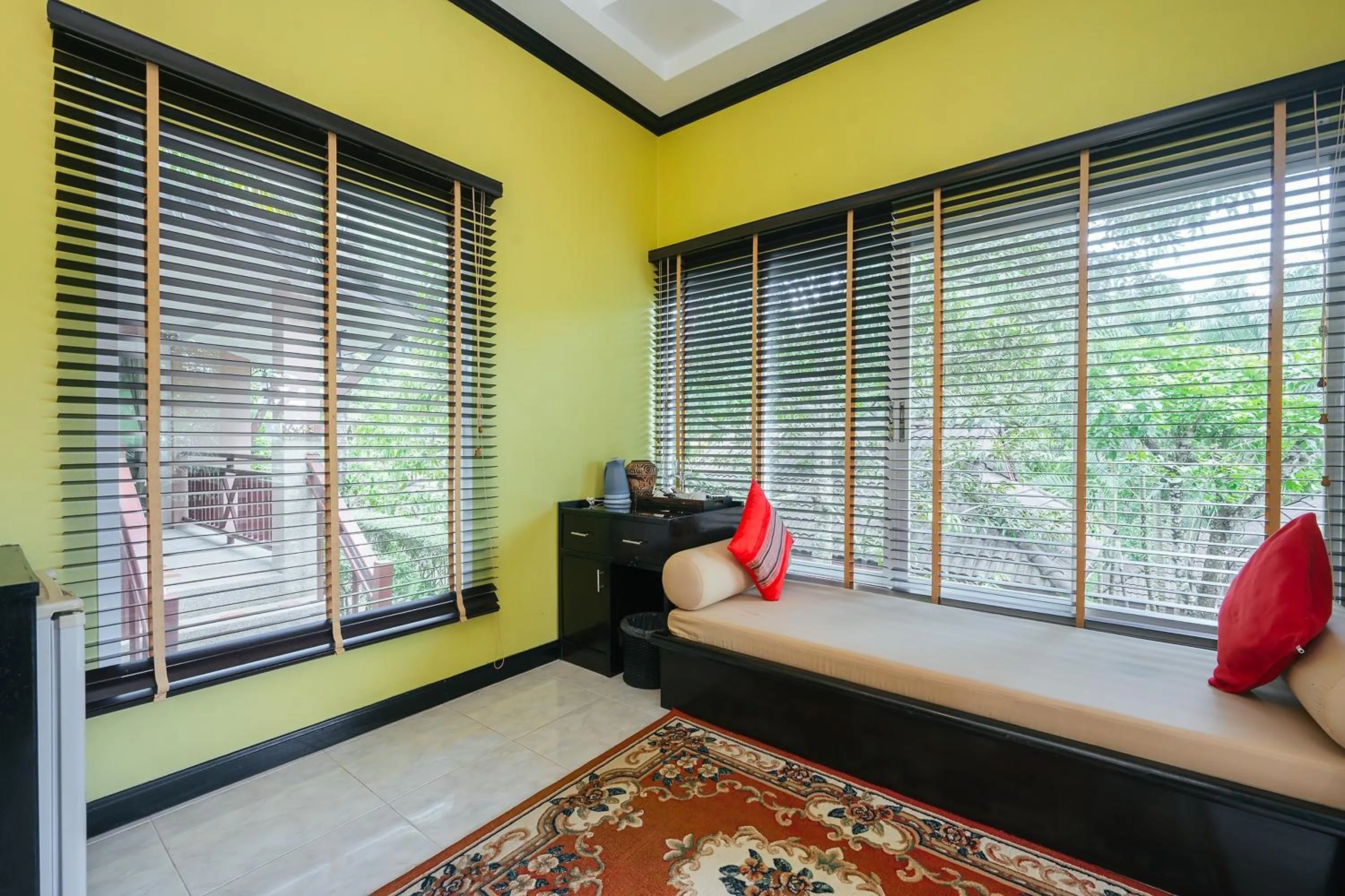 Seating area, Bed in Thai Modern Resort & Spa "Newly Renovated"