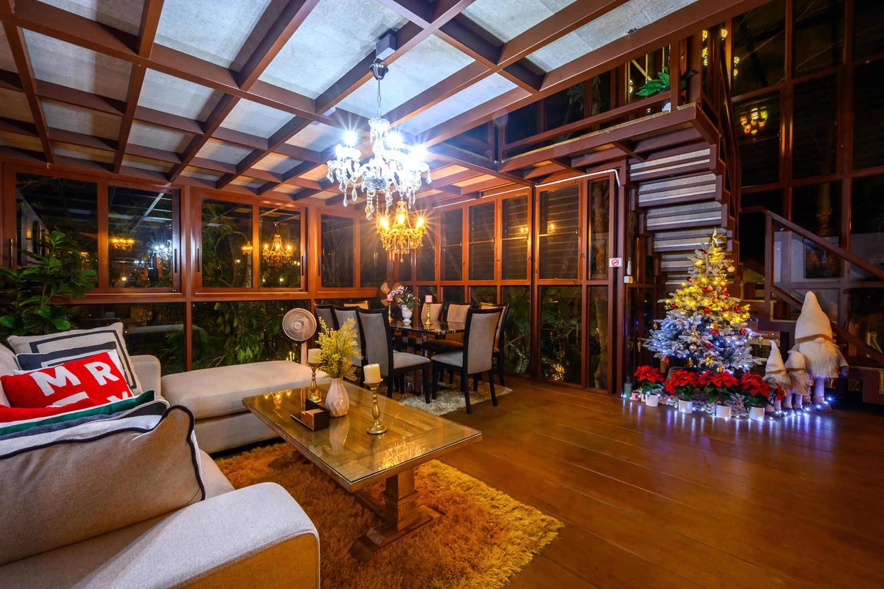 Seating area in Thai Modern Resort & Spa "Newly Renovated"