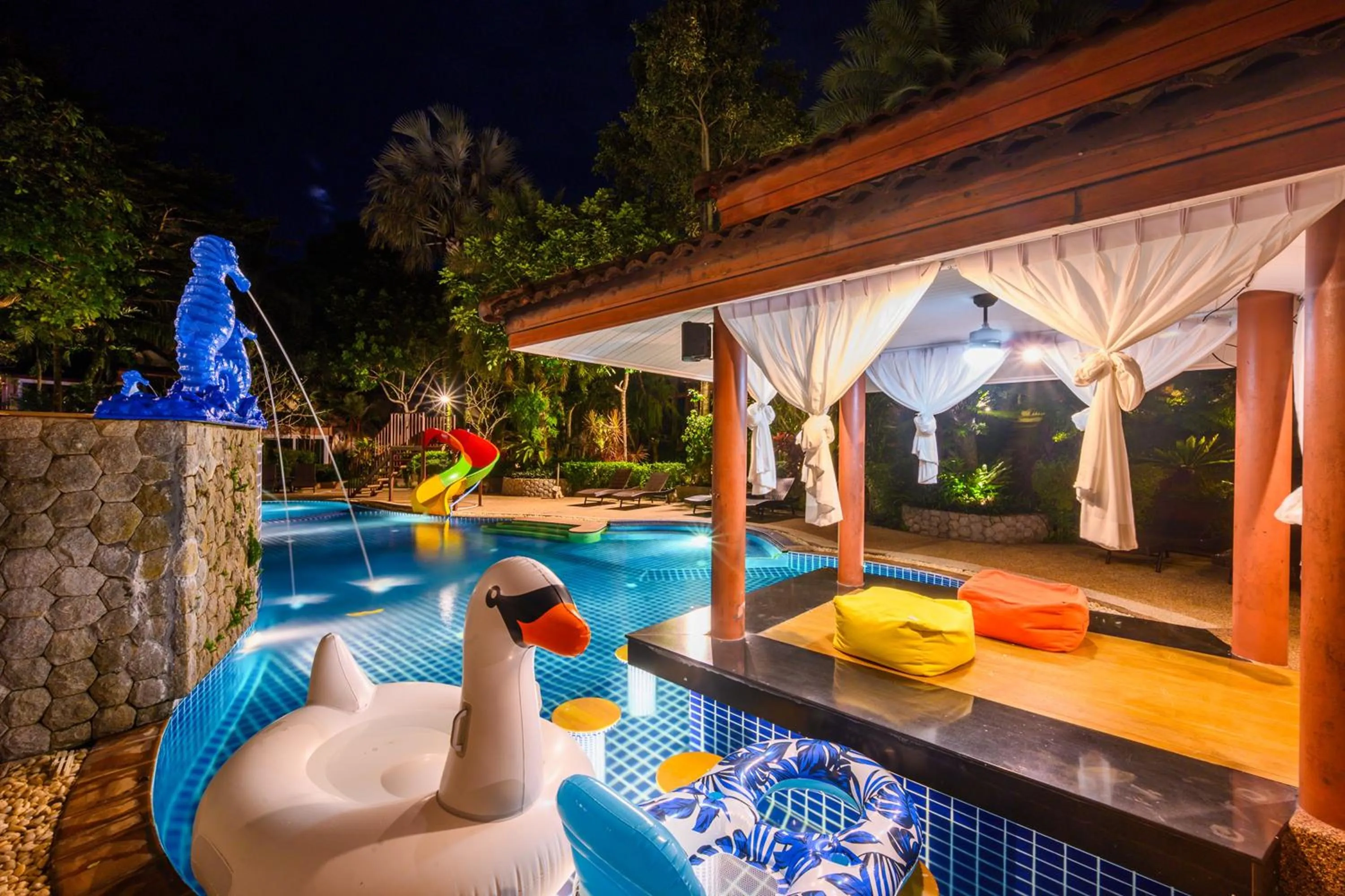 Swimming pool in Thai Modern Resort & Spa "Newly Renovated"