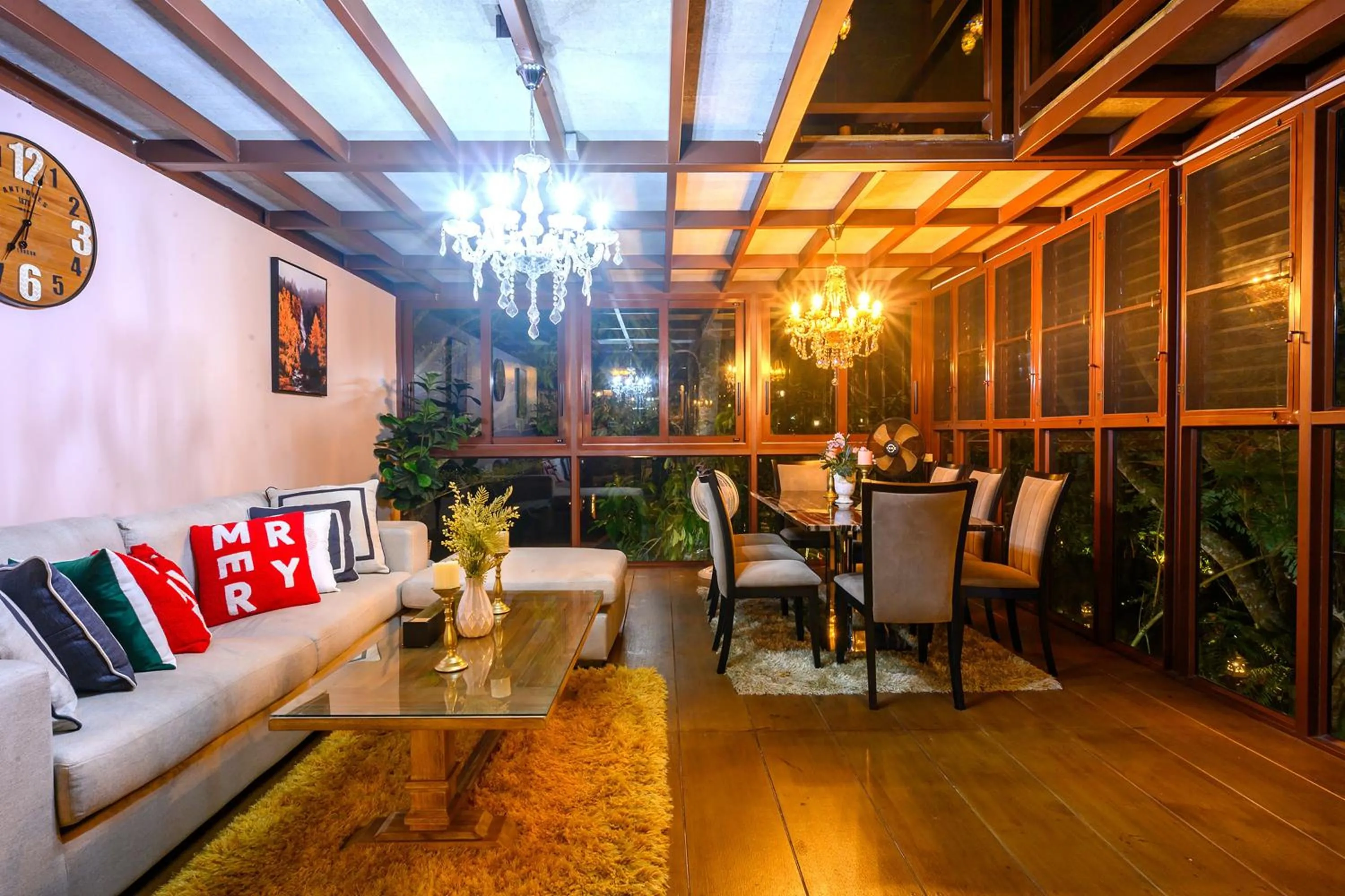 Seating area in Thai Modern Resort & Spa "Newly Renovated"