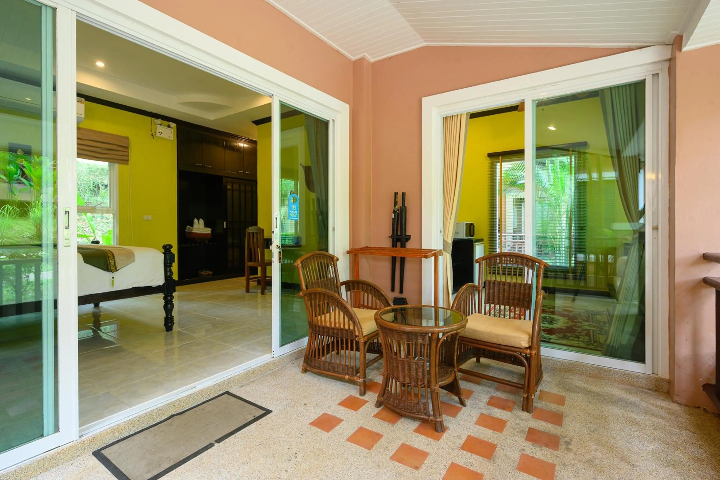 Seating area in Thai Modern Resort & Spa "Newly Renovated"