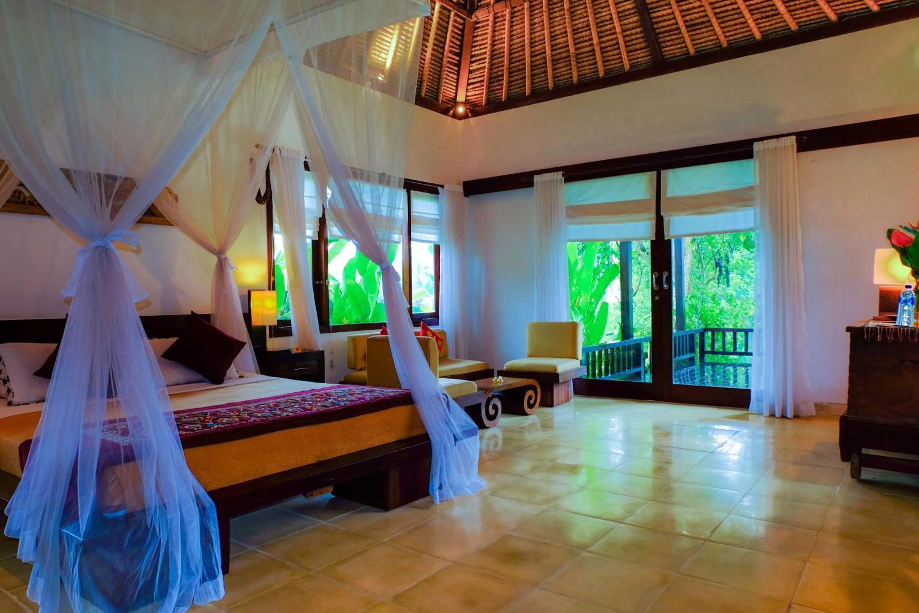 Bed in Villa Sebali