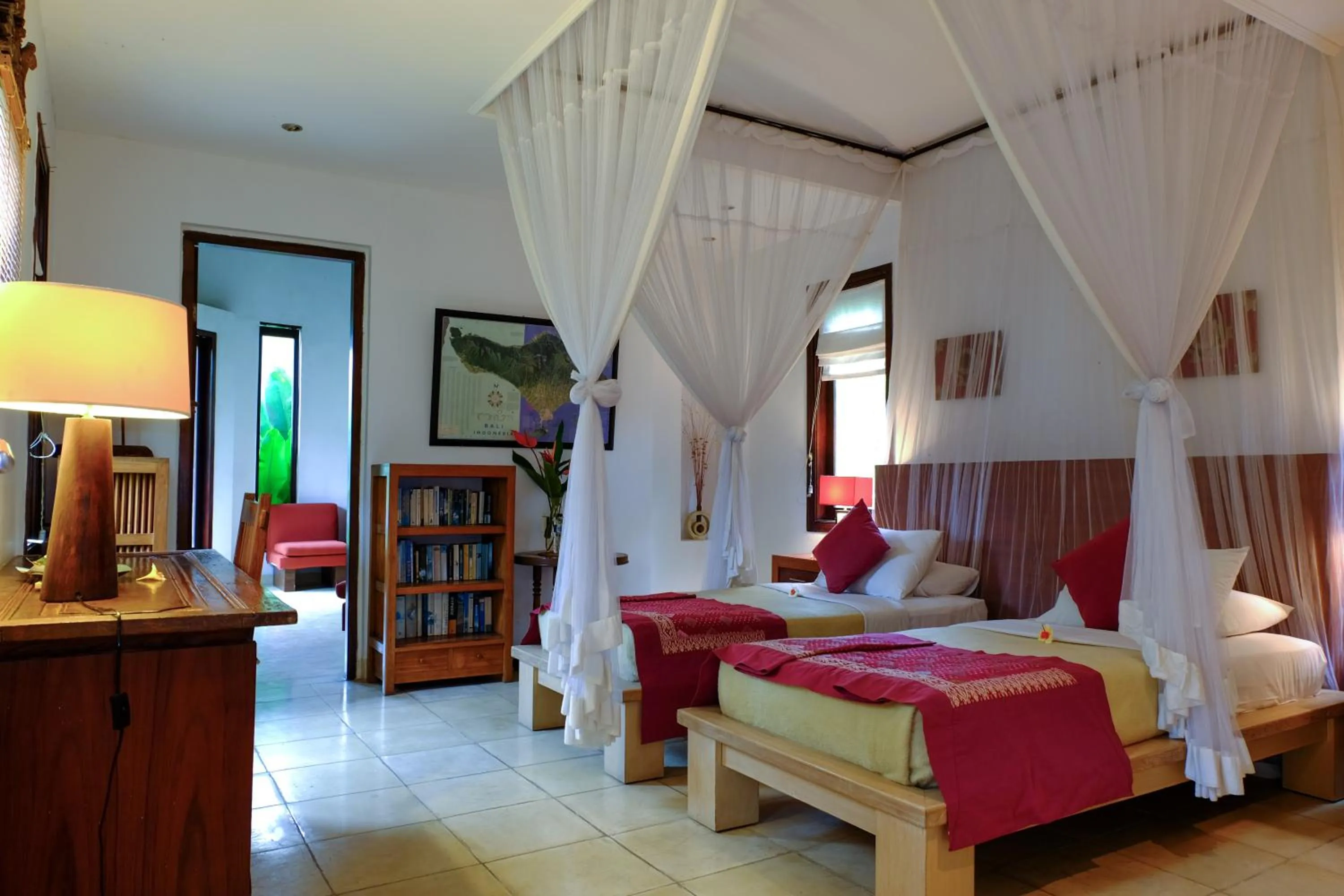 Bed in Villa Sebali