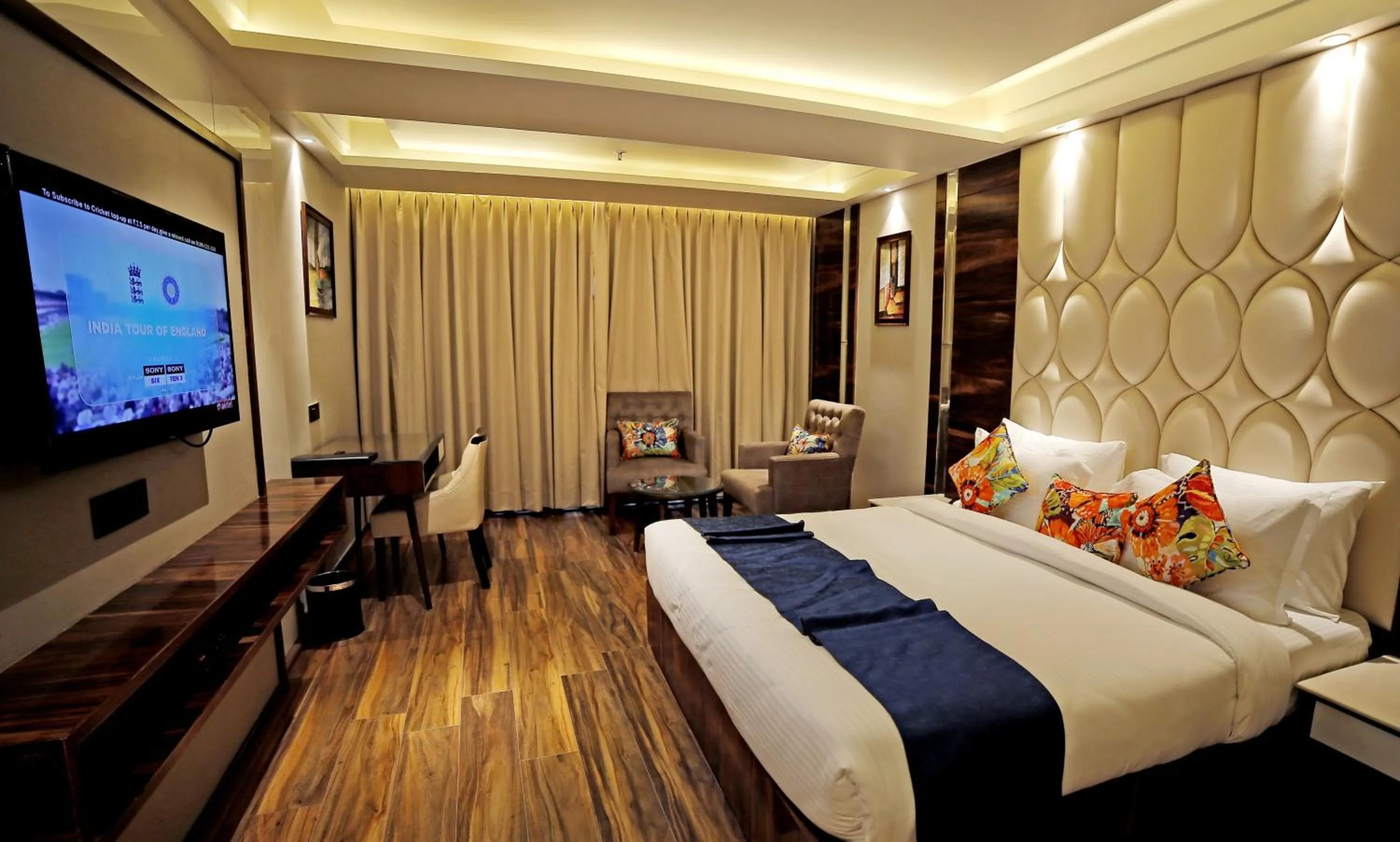 TV and multimedia, Bed in Hotel Vintage Chandigarh Zirakpur