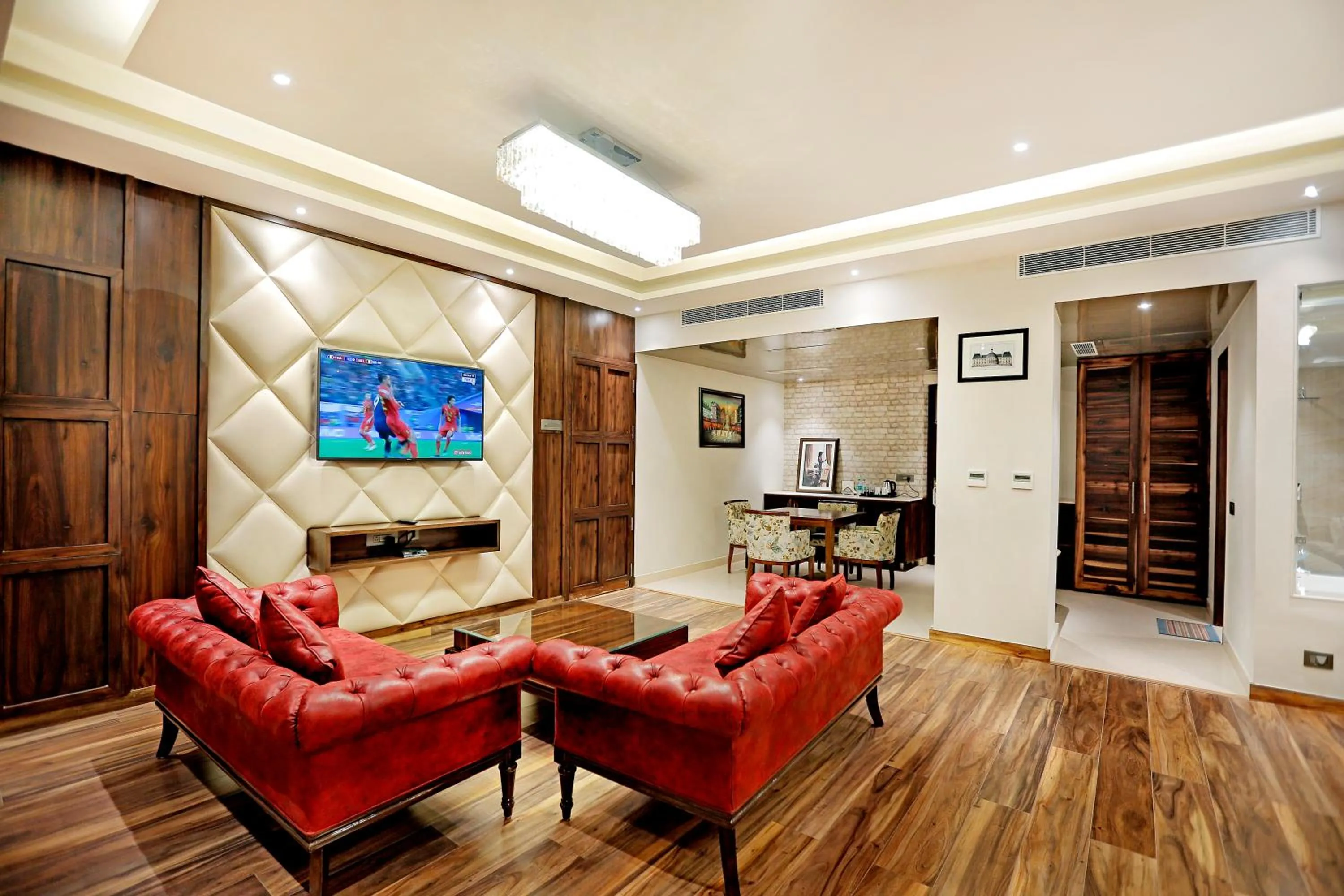 Living room in Hotel Vintage Chandigarh Zirakpur