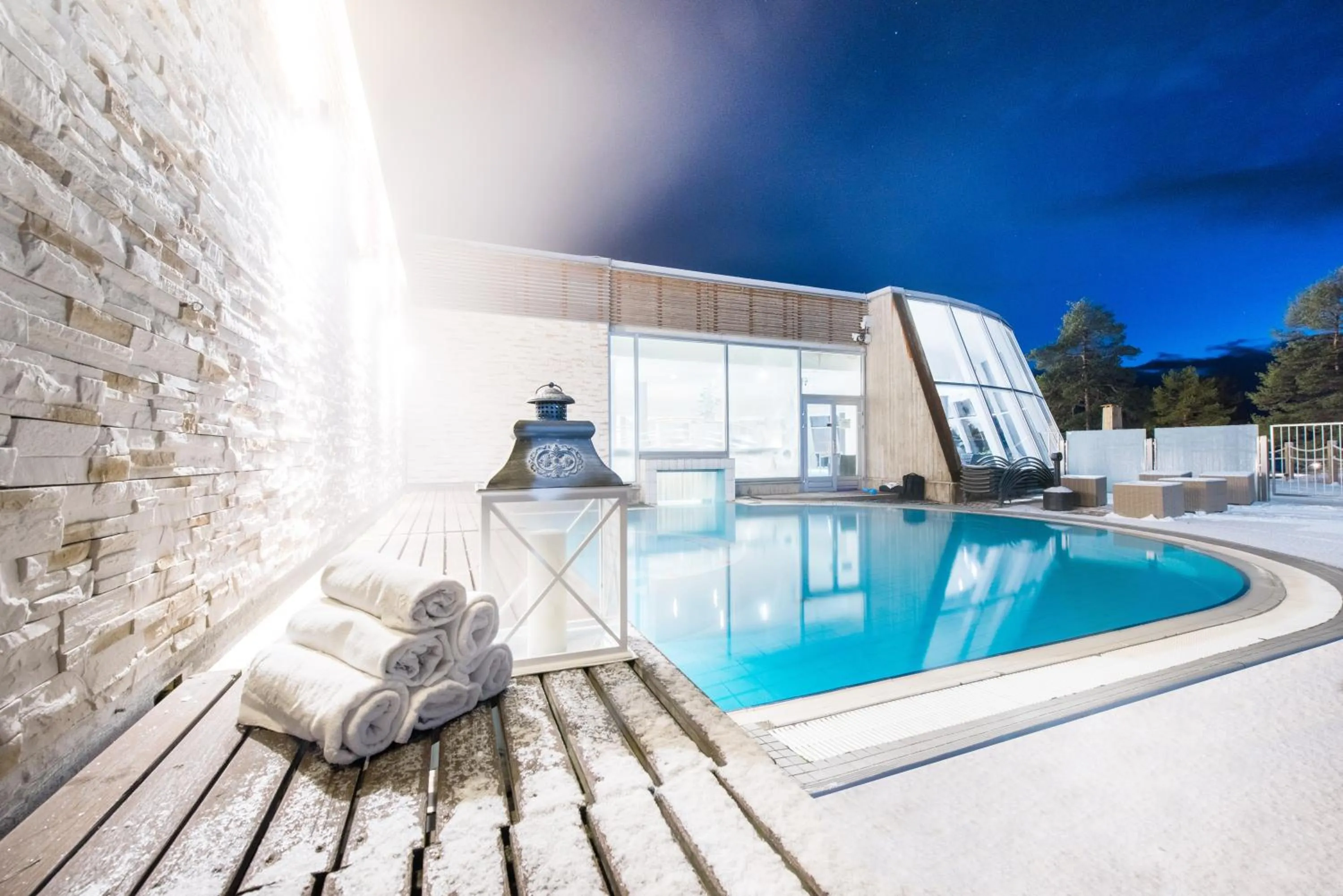 Open Air Bath in Yyteri Spa Hotel