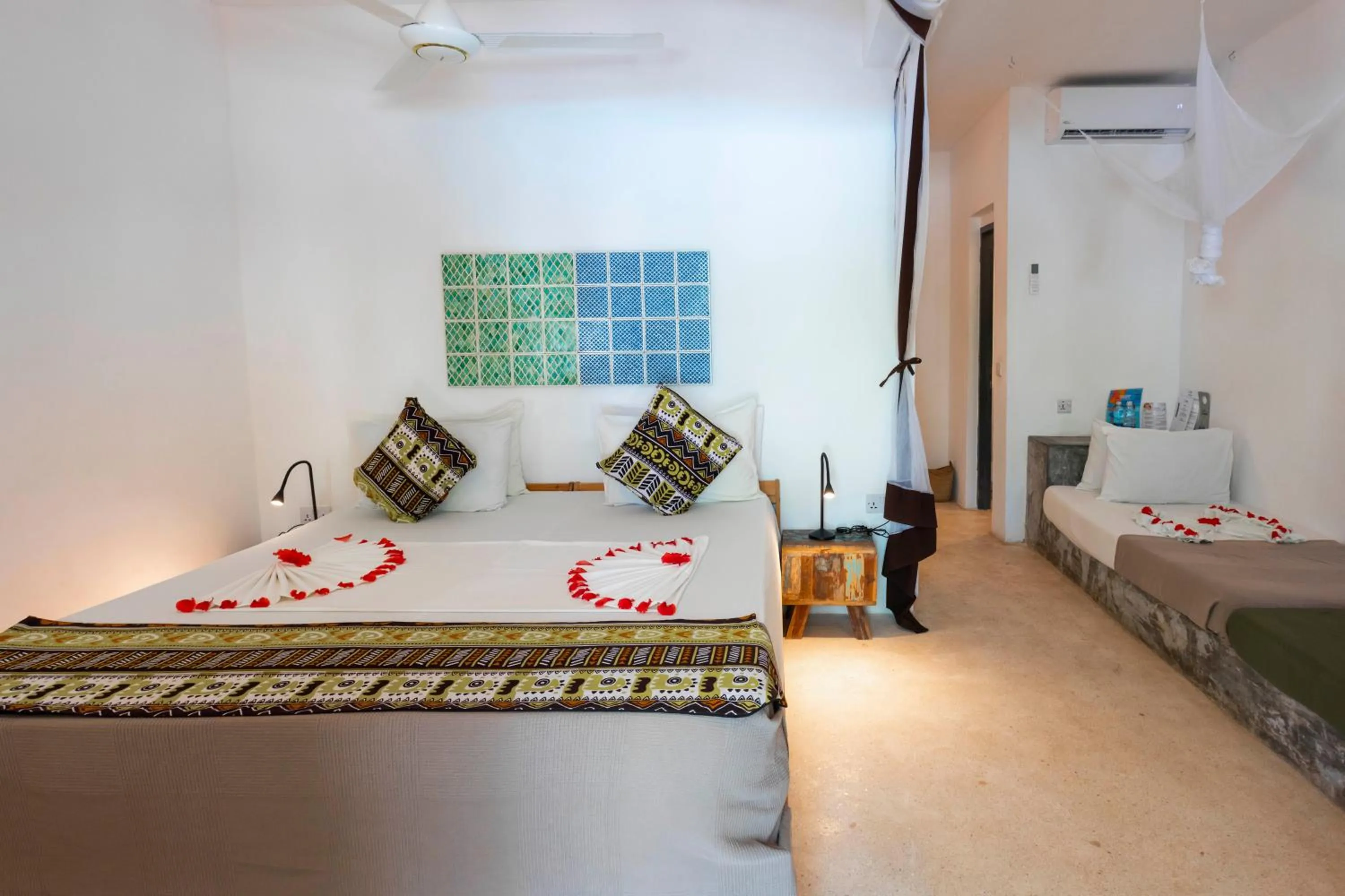 Bed in Fun Beach Hotel