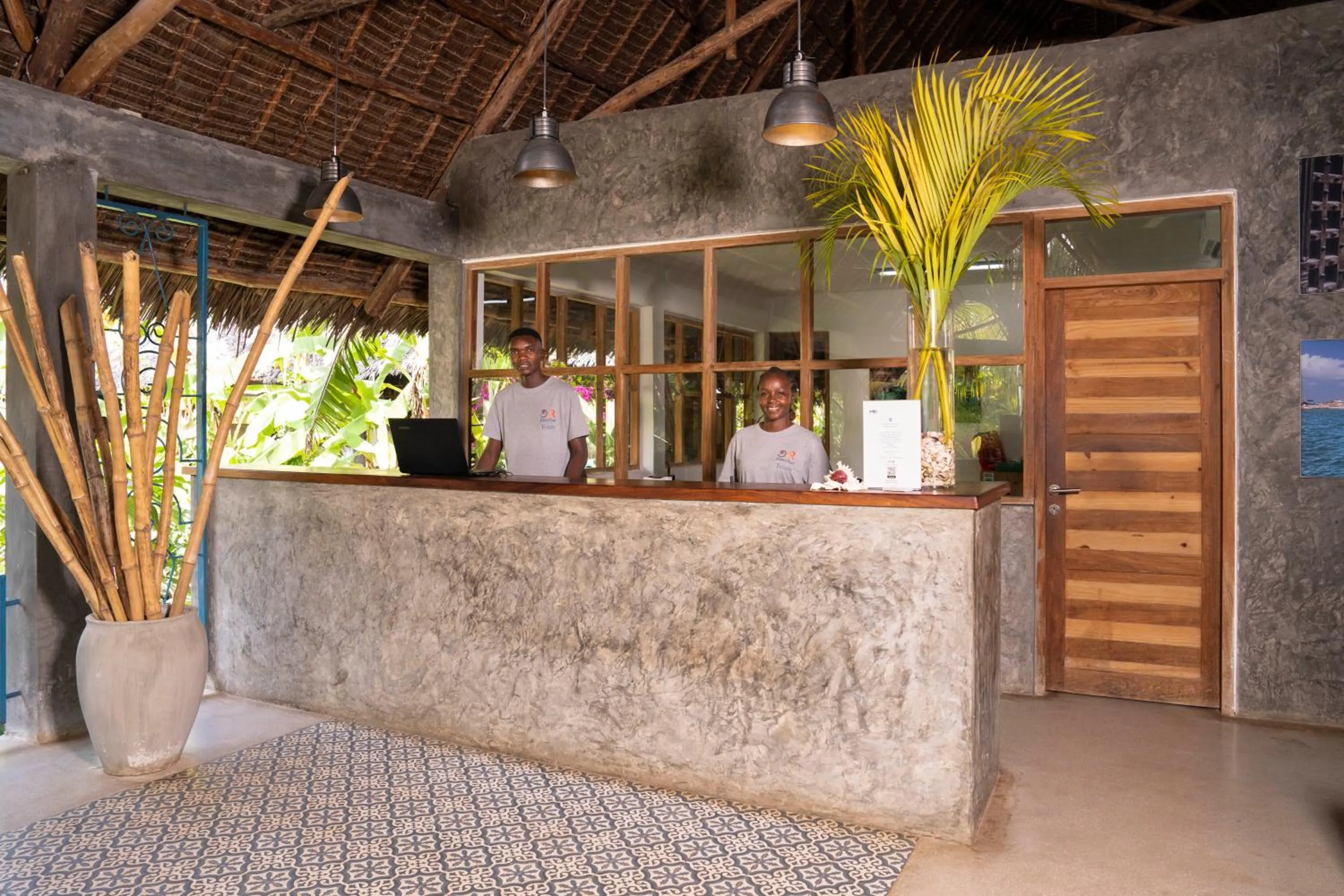 Staff in Fun Beach Hotel