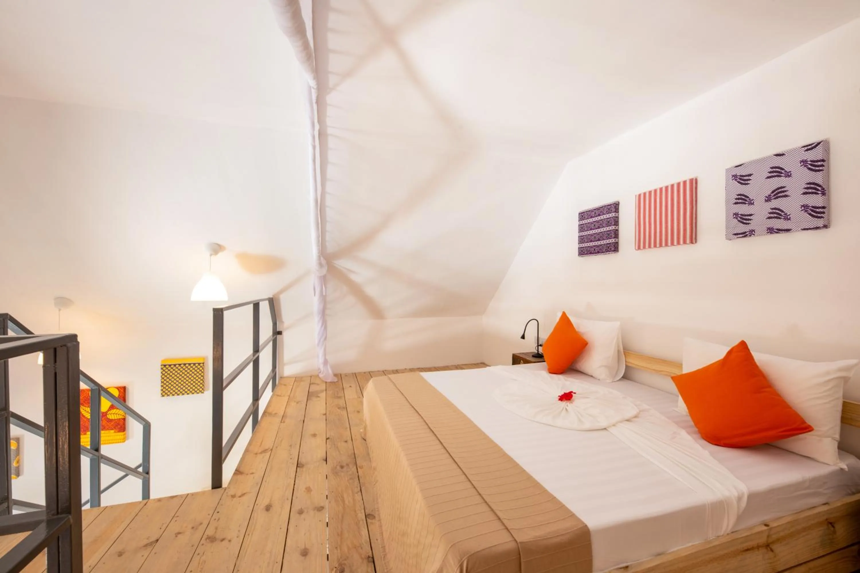 Bed in Fun Beach Hotel