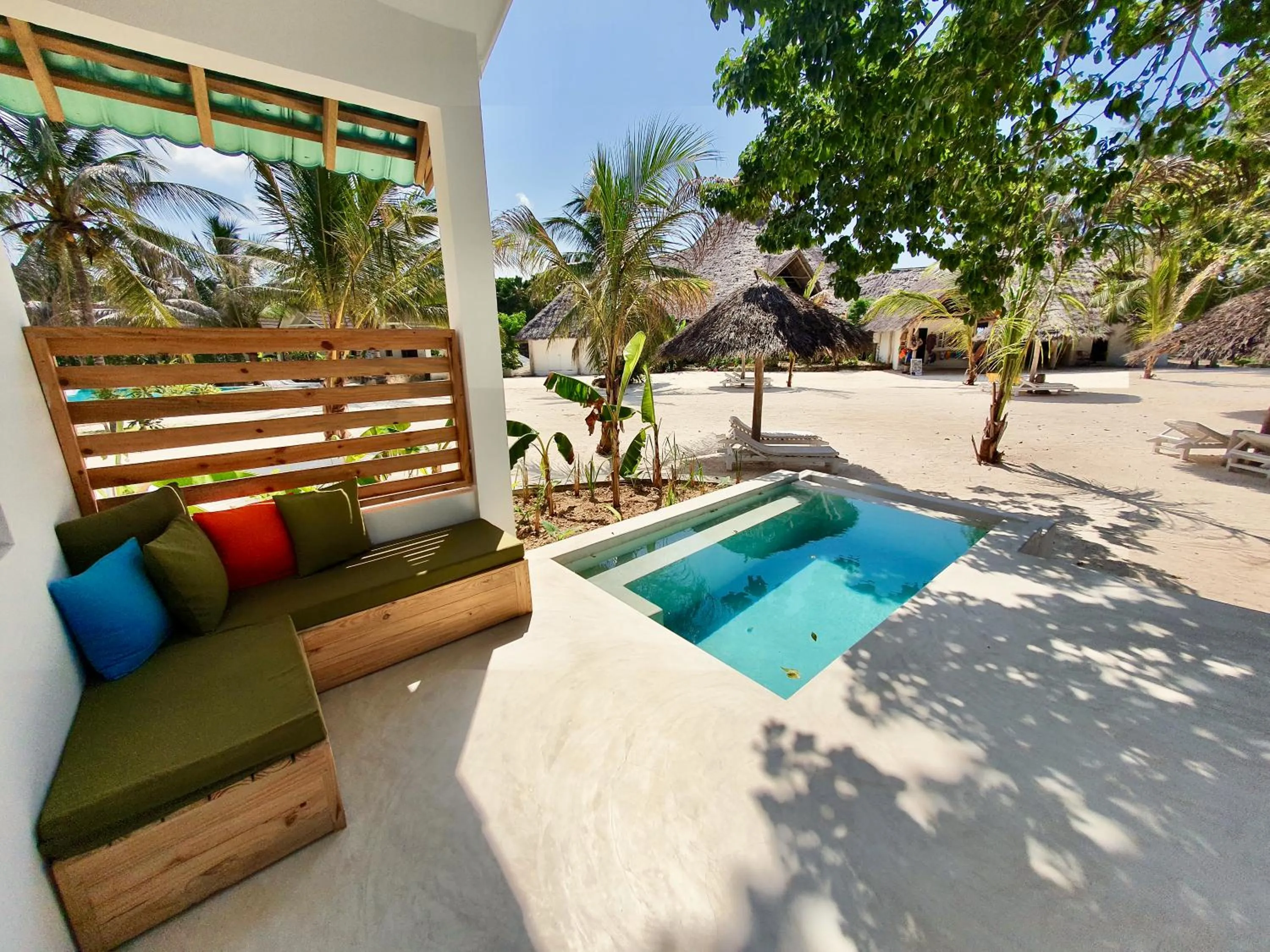 Patio in Fun Beach Hotel