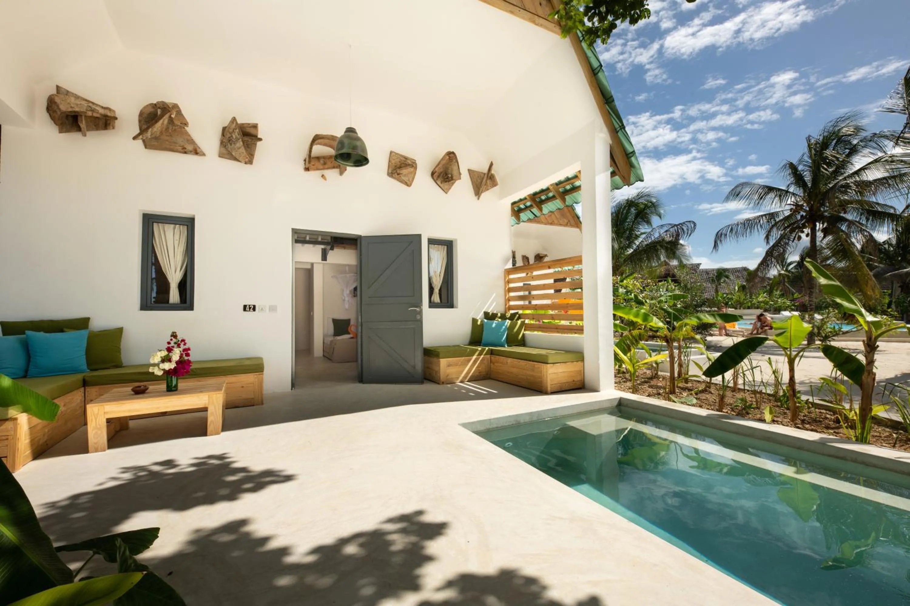 Pool view in Fun Beach Hotel