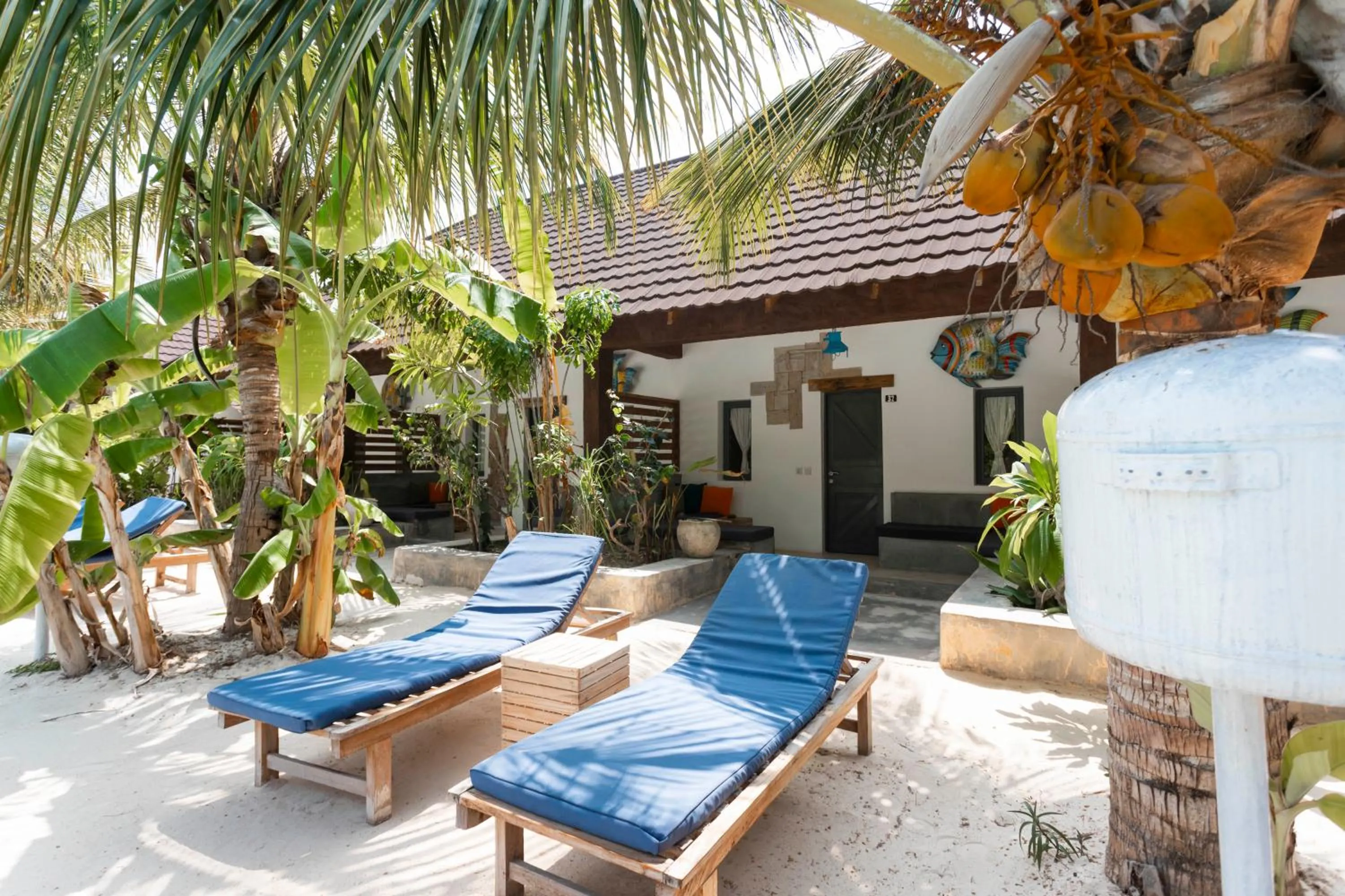 Patio in Fun Beach Hotel