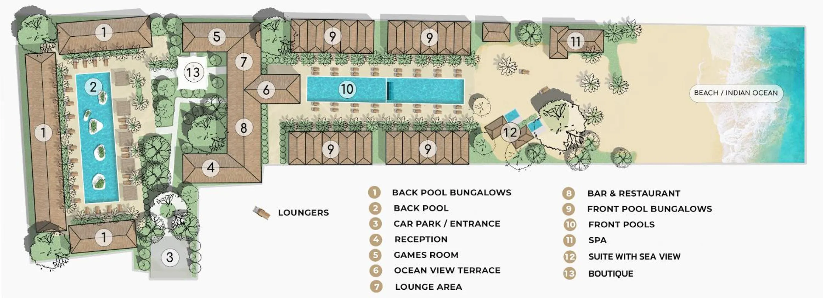 Landmark view in Fun Beach Hotel