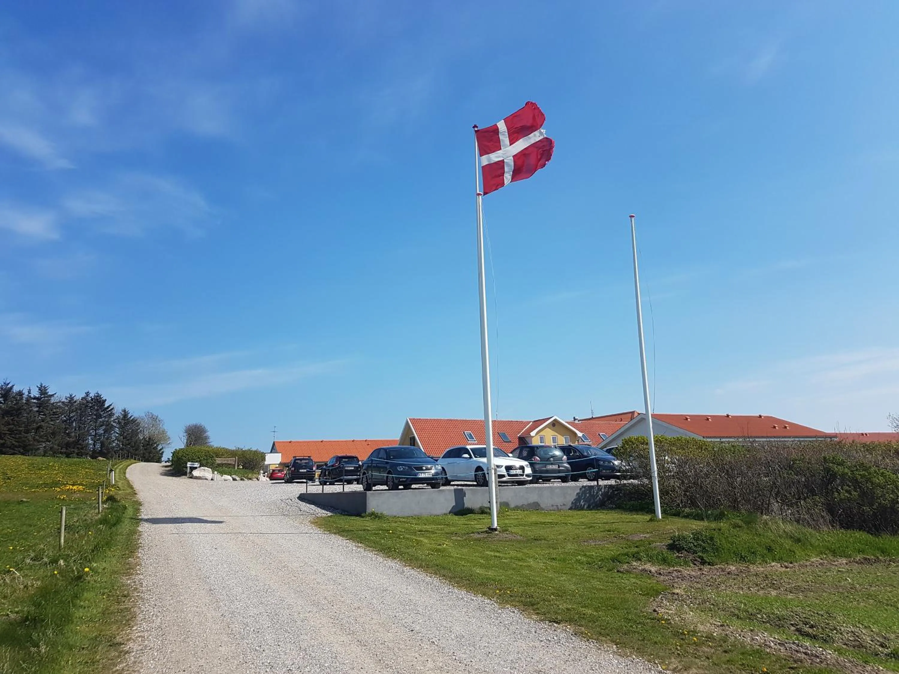 Facade/entrance in Hotel Højgaarden