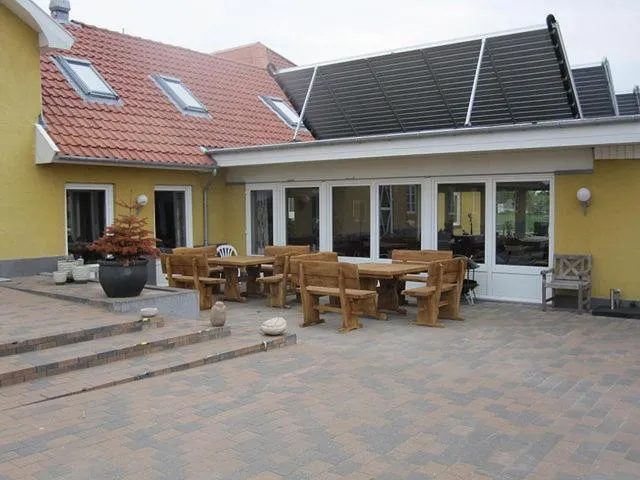 Patio in Hotel Højgaarden
