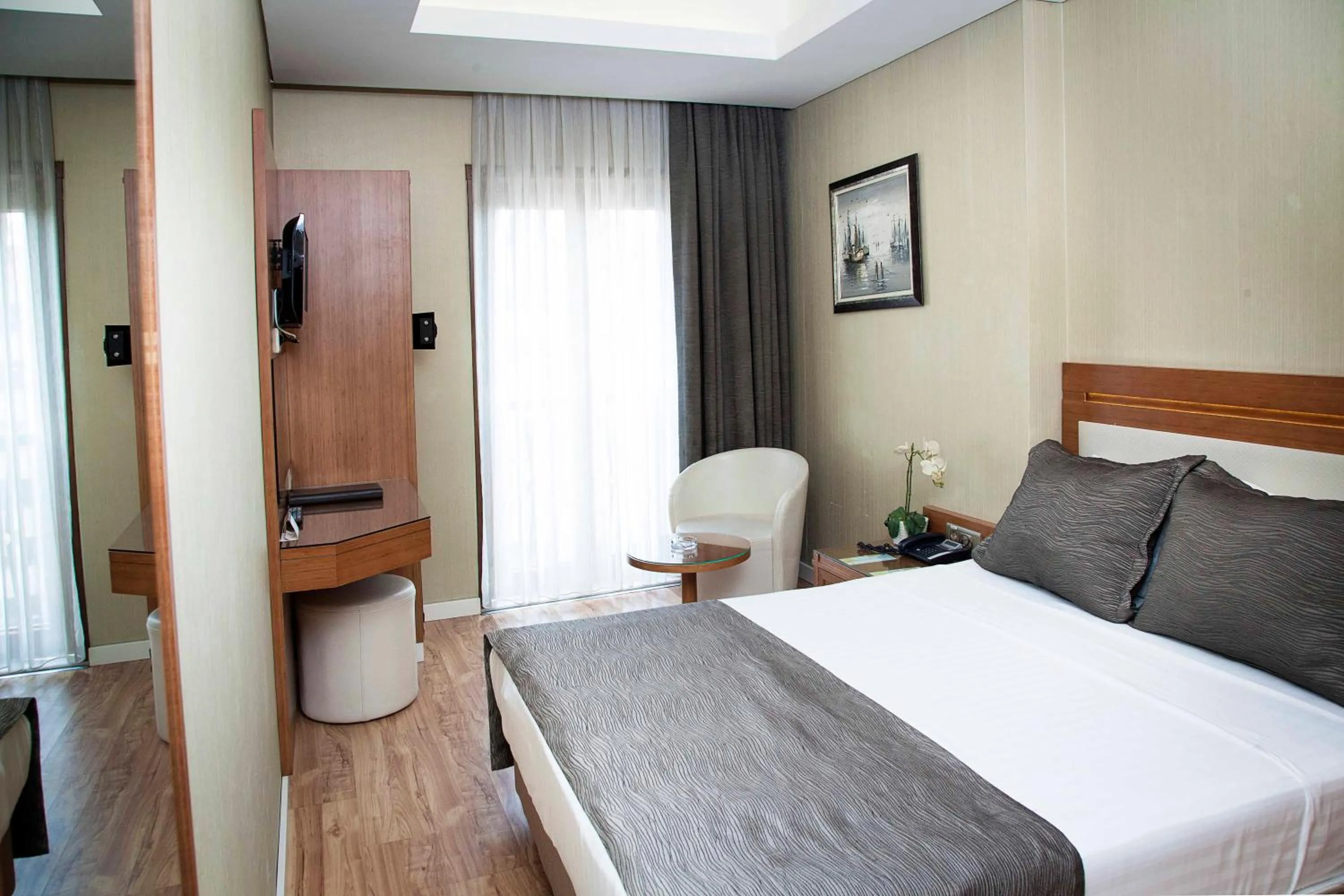 Bed in Sorriso Hotel