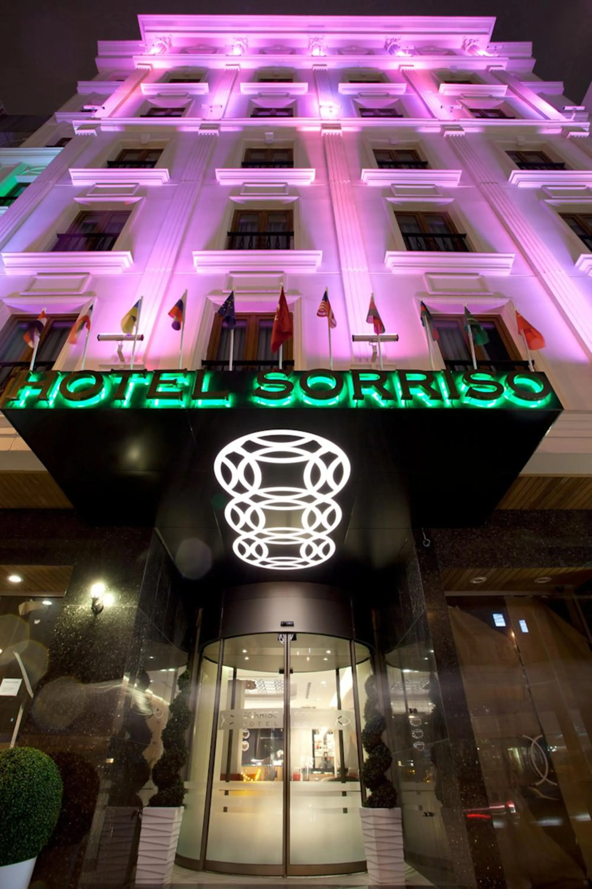 Facade/entrance in Sorriso Hotel