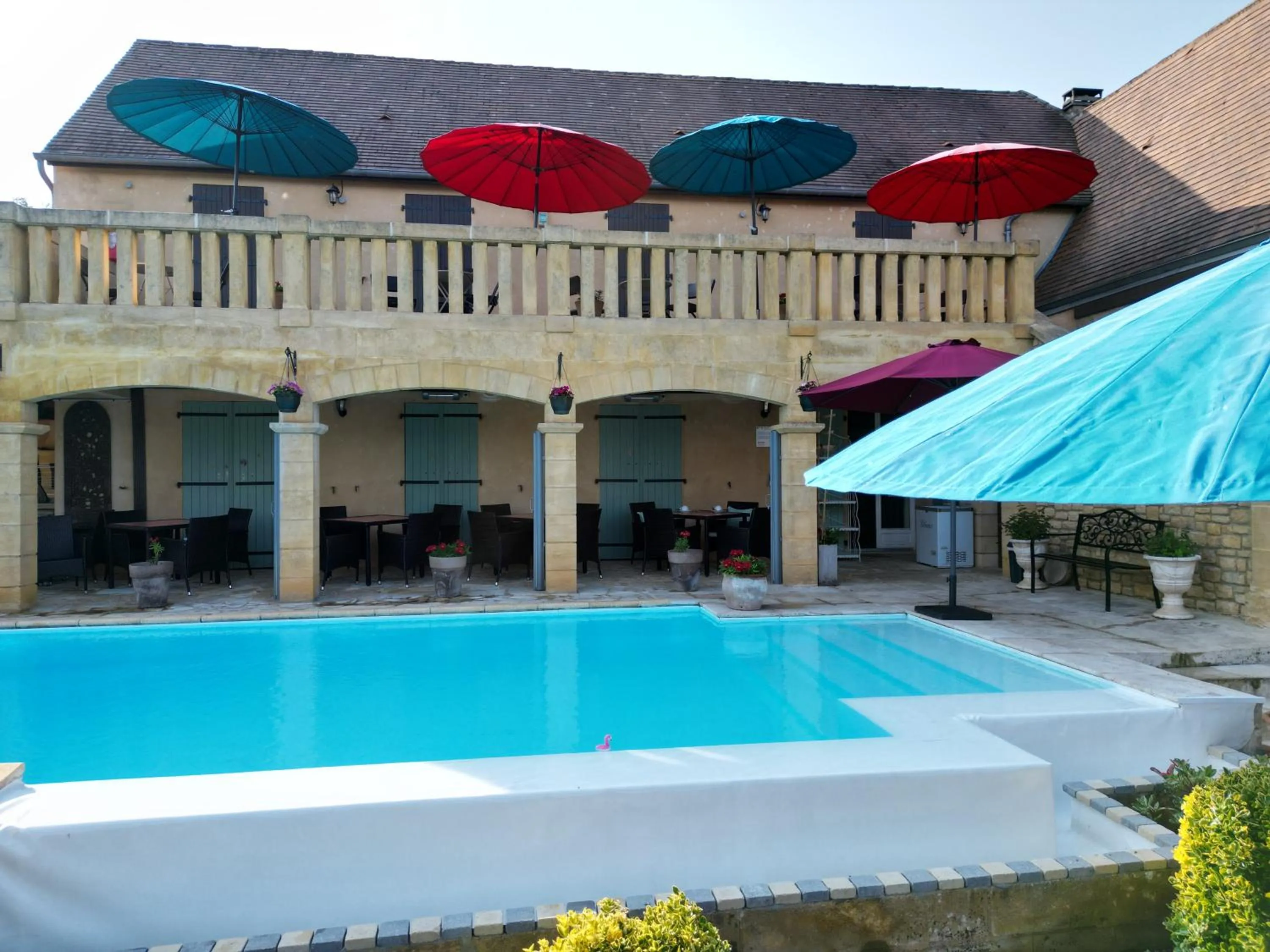 Garden in Domaine Lacoste