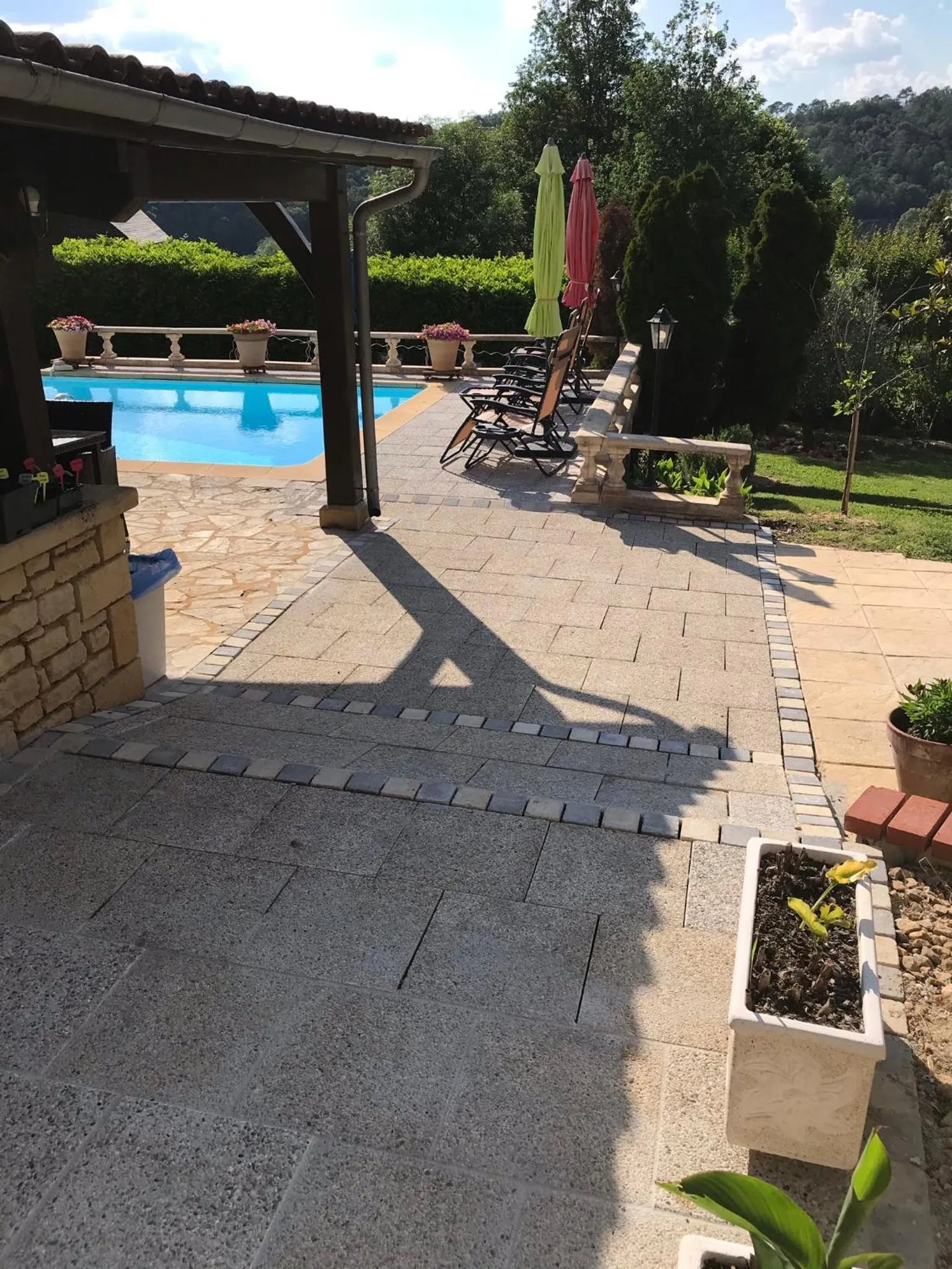 Garden in Domaine Lacoste