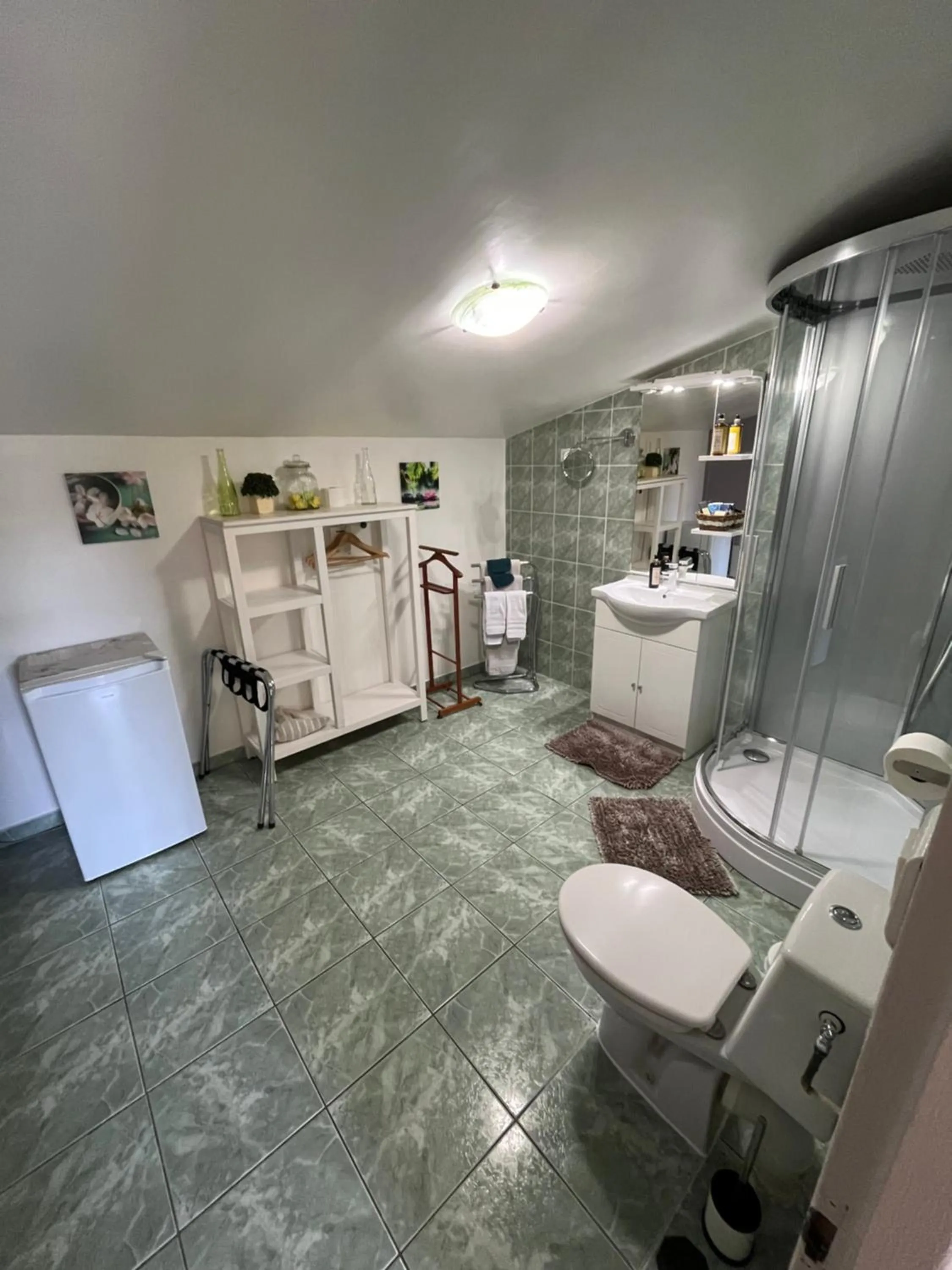 Bathroom in Domaine Lacoste