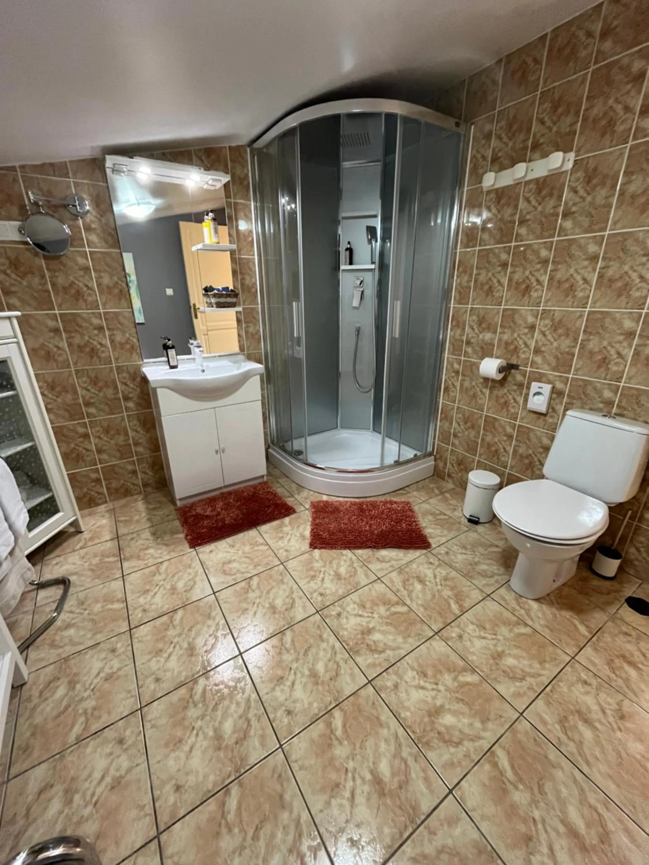 Bathroom in Domaine Lacoste