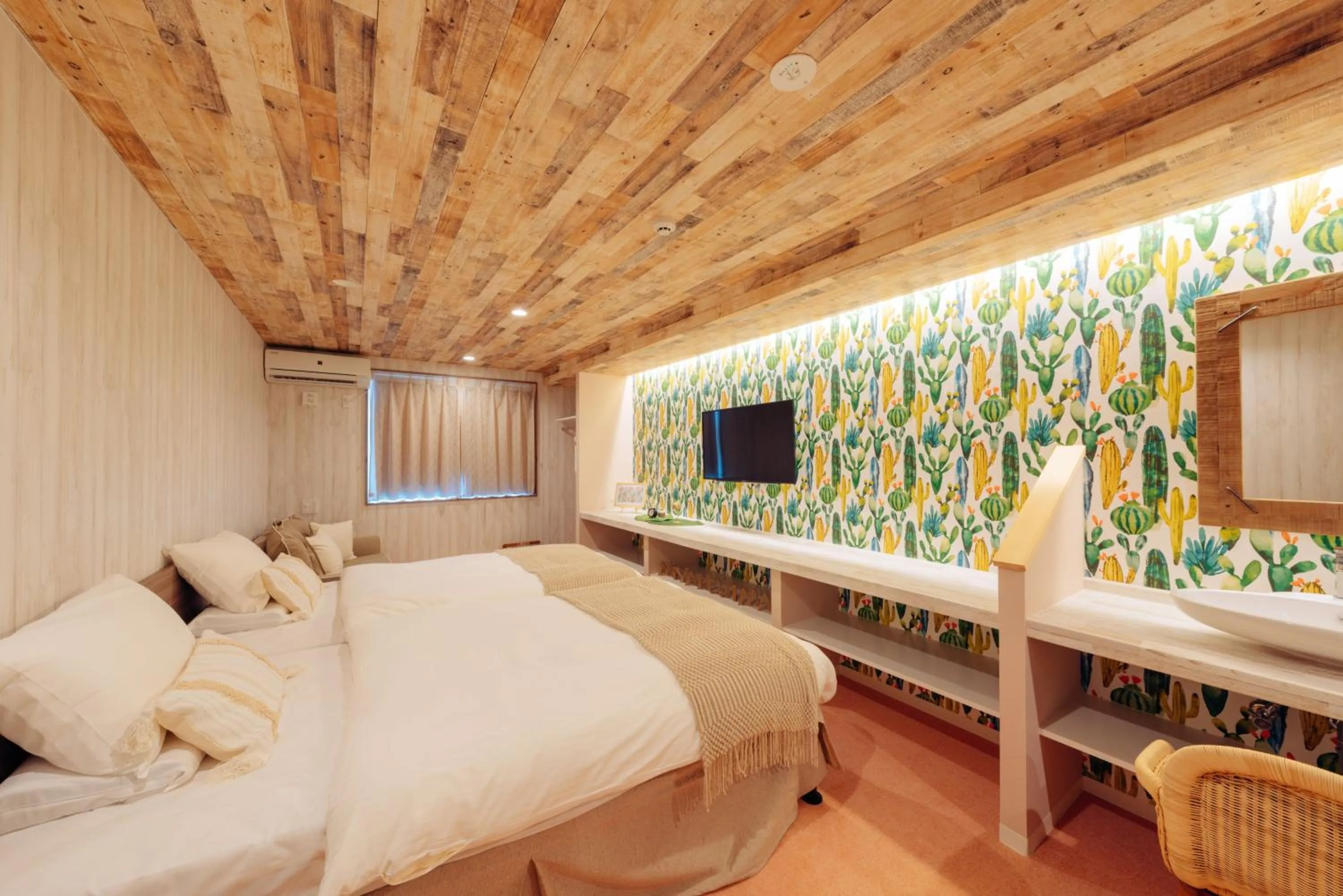 Bed in Palm Springs Miyakojima Resort