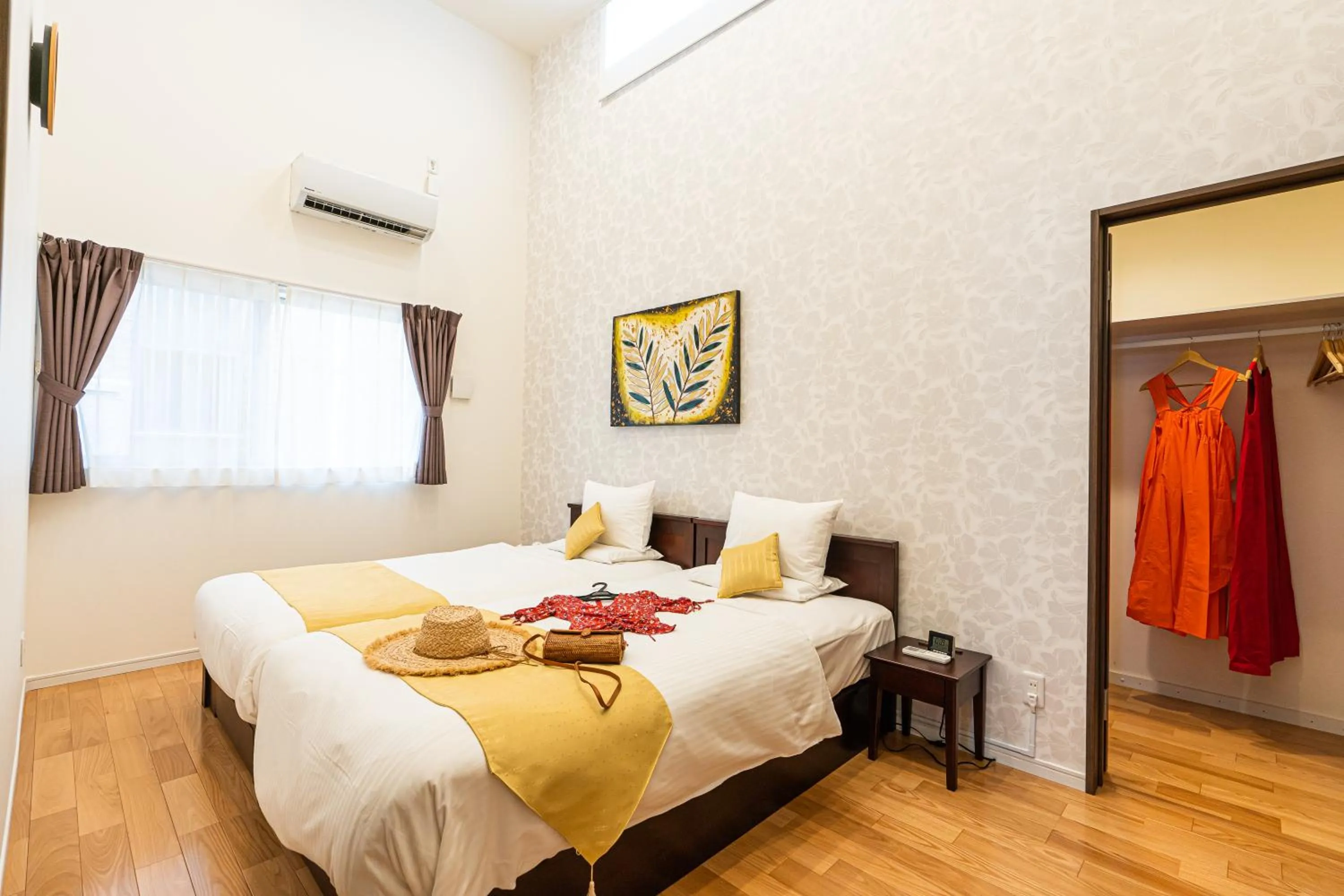 Bed in Palm Springs Miyakojima Resort