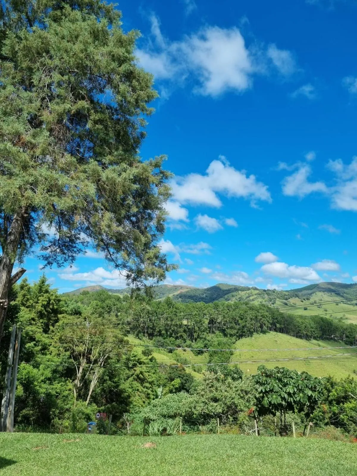 Natural landscape in Pouso Mantiqueira