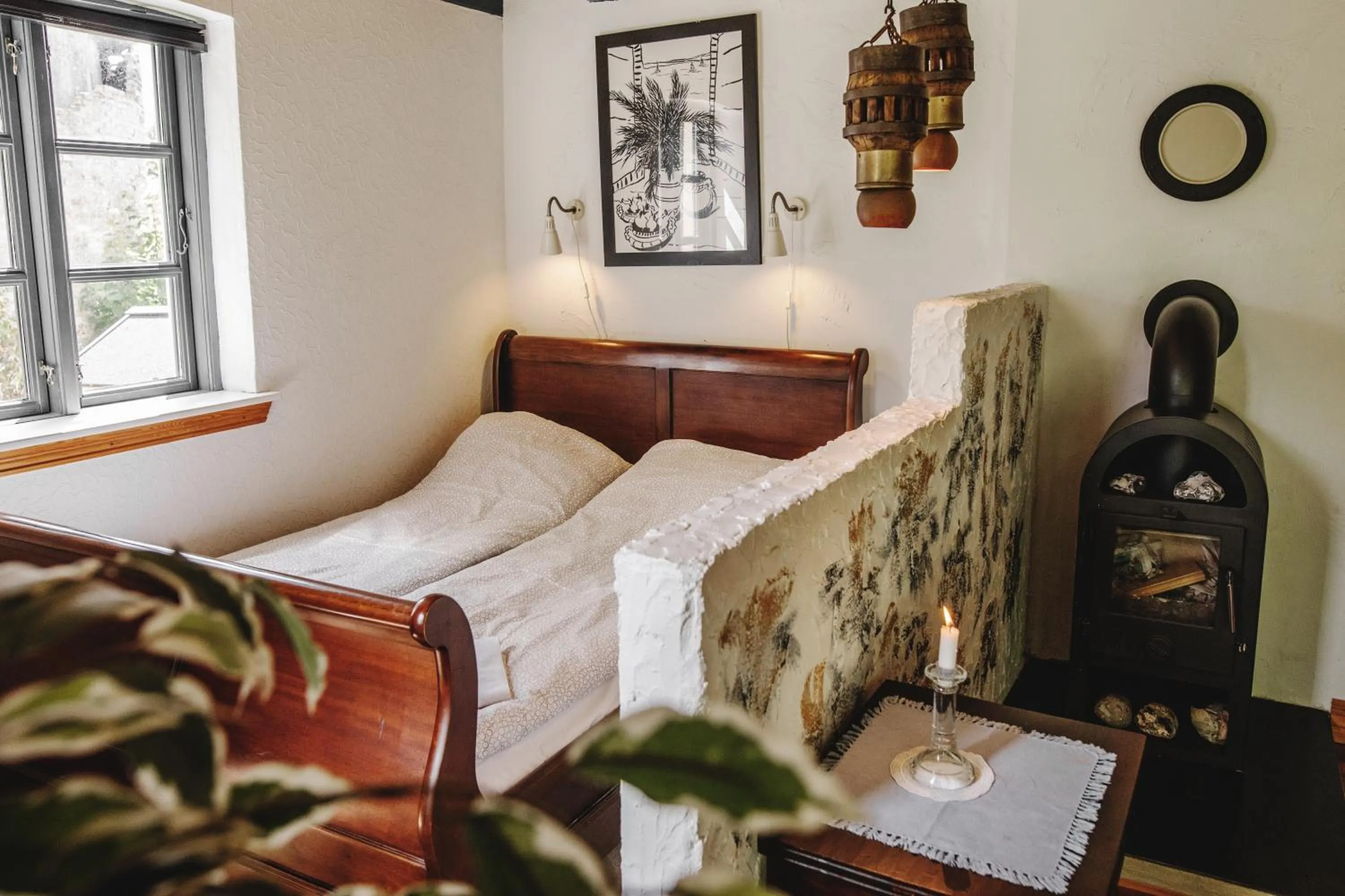 Bed in Stevns Klint Bed & Breakfast