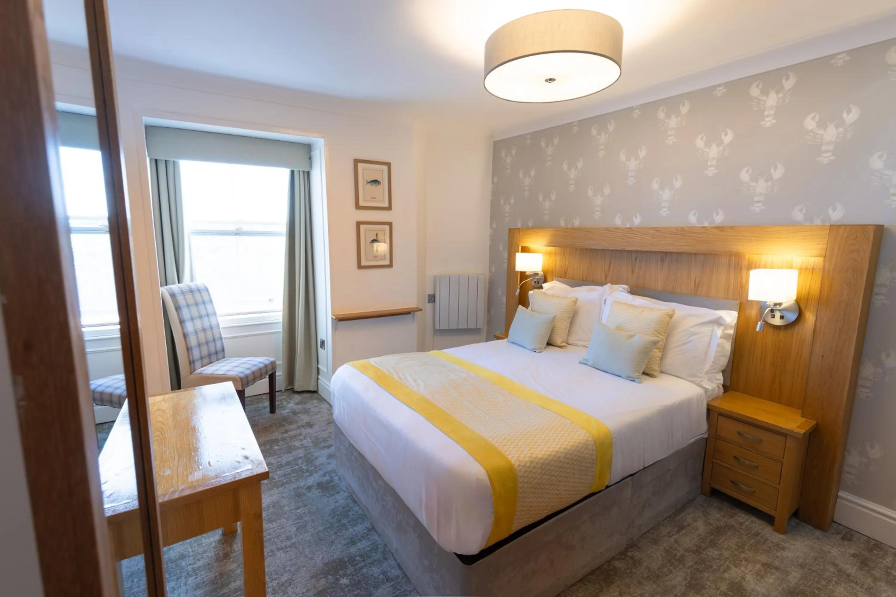 Bed in The Resolution Hotel