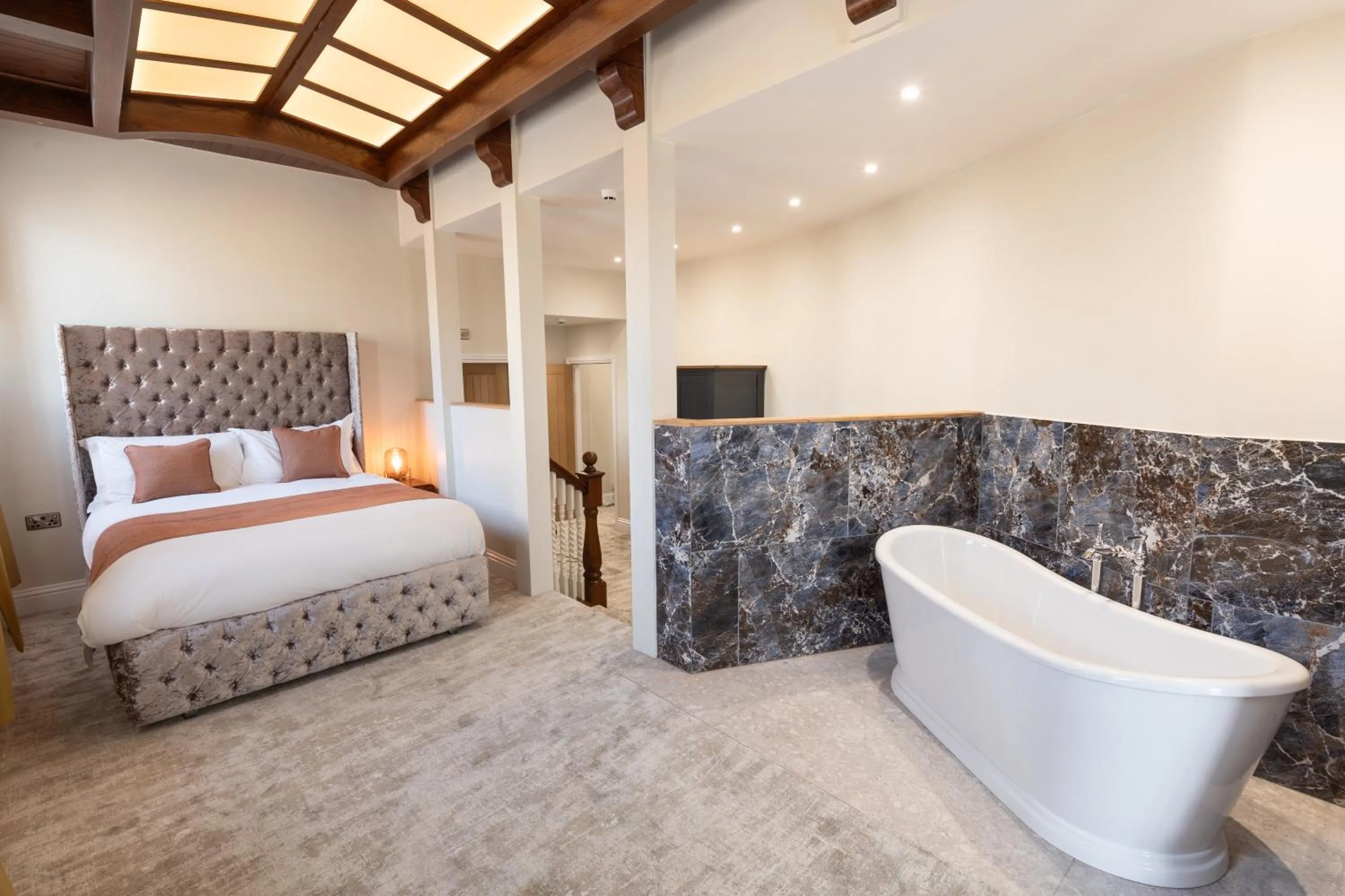 Bed in The Resolution Hotel